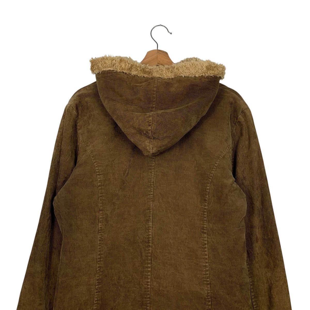 Japanese Brand MUDD Corduroy Hoodie Jacket #2162-C95 Size US L / EU 52-54 / 3 - 17 Thumbnail
