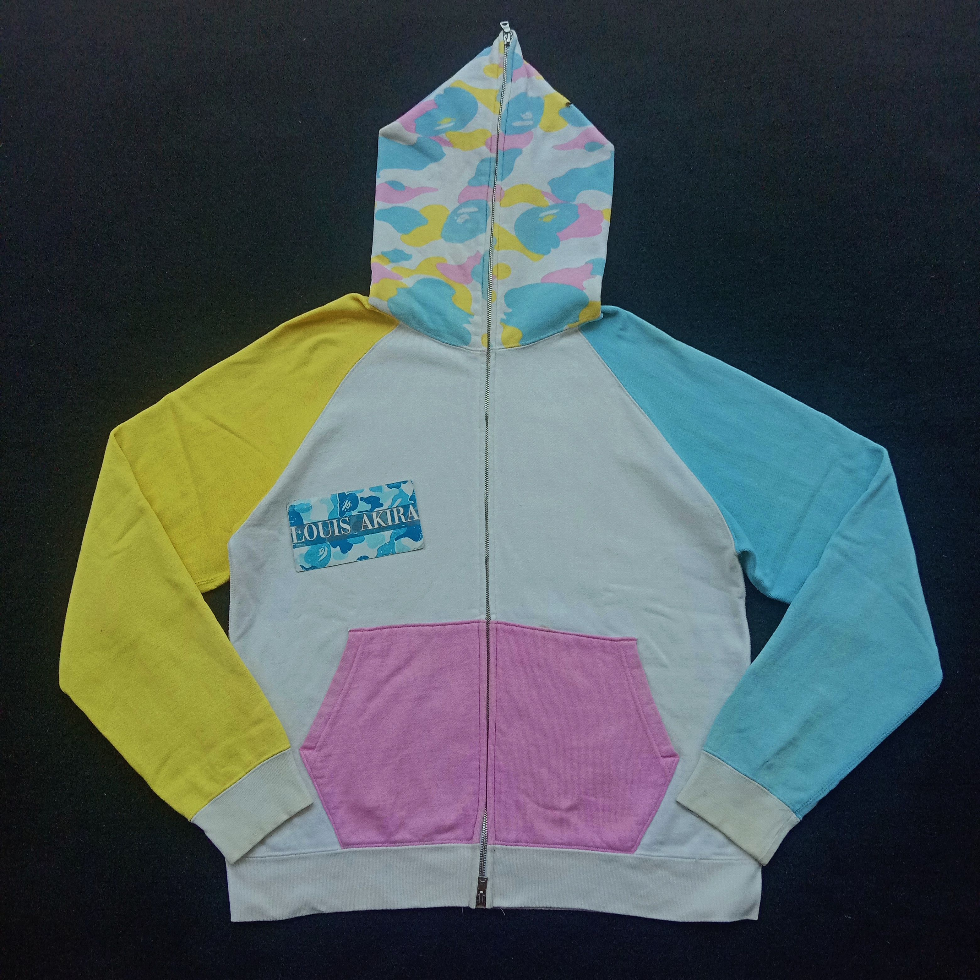 Bape 2006 Cotton Candy Full Zip Hoodie Size US S / EU 44-46 / 1 - 1 Thumbnail