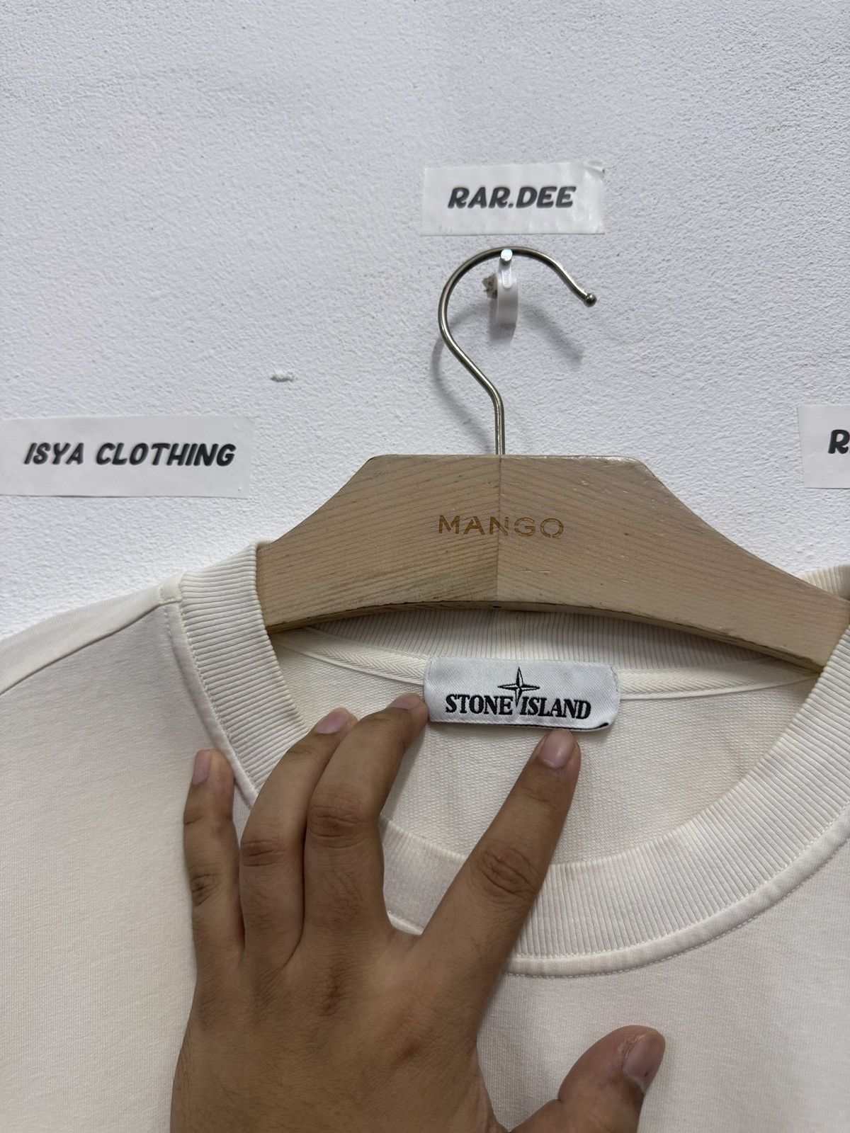 Stone Island Stone Island Airism Sweatshirt (Missing Patches) Size US XL / EU 56 / 4 - 8 Thumbnail