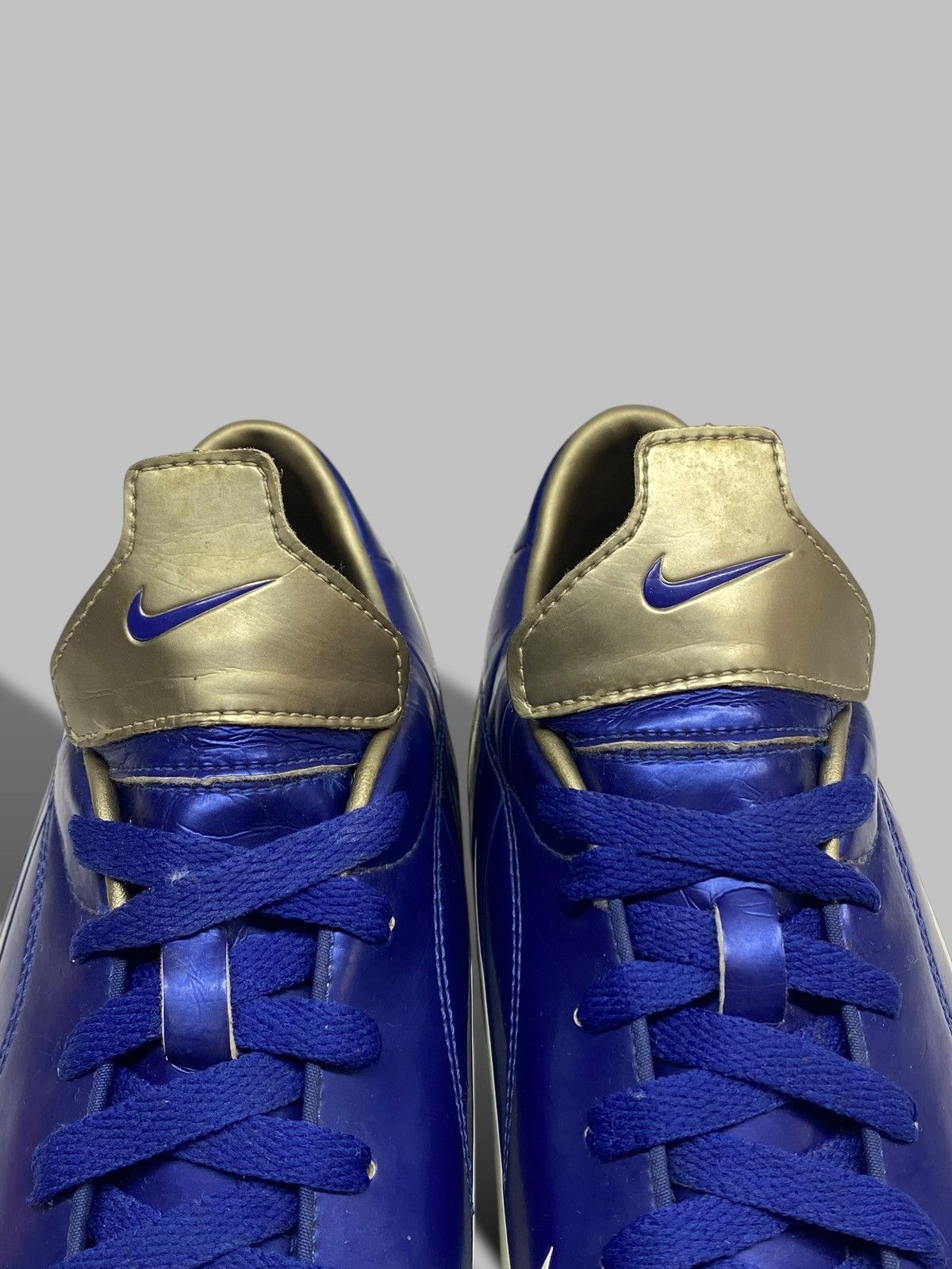 Nike Vintage Nike Mercurial Pace Vapor 2 Ronaldo R9 Royal Blue Size US 11.5 / EU 44-45 - 12 Thumbnail