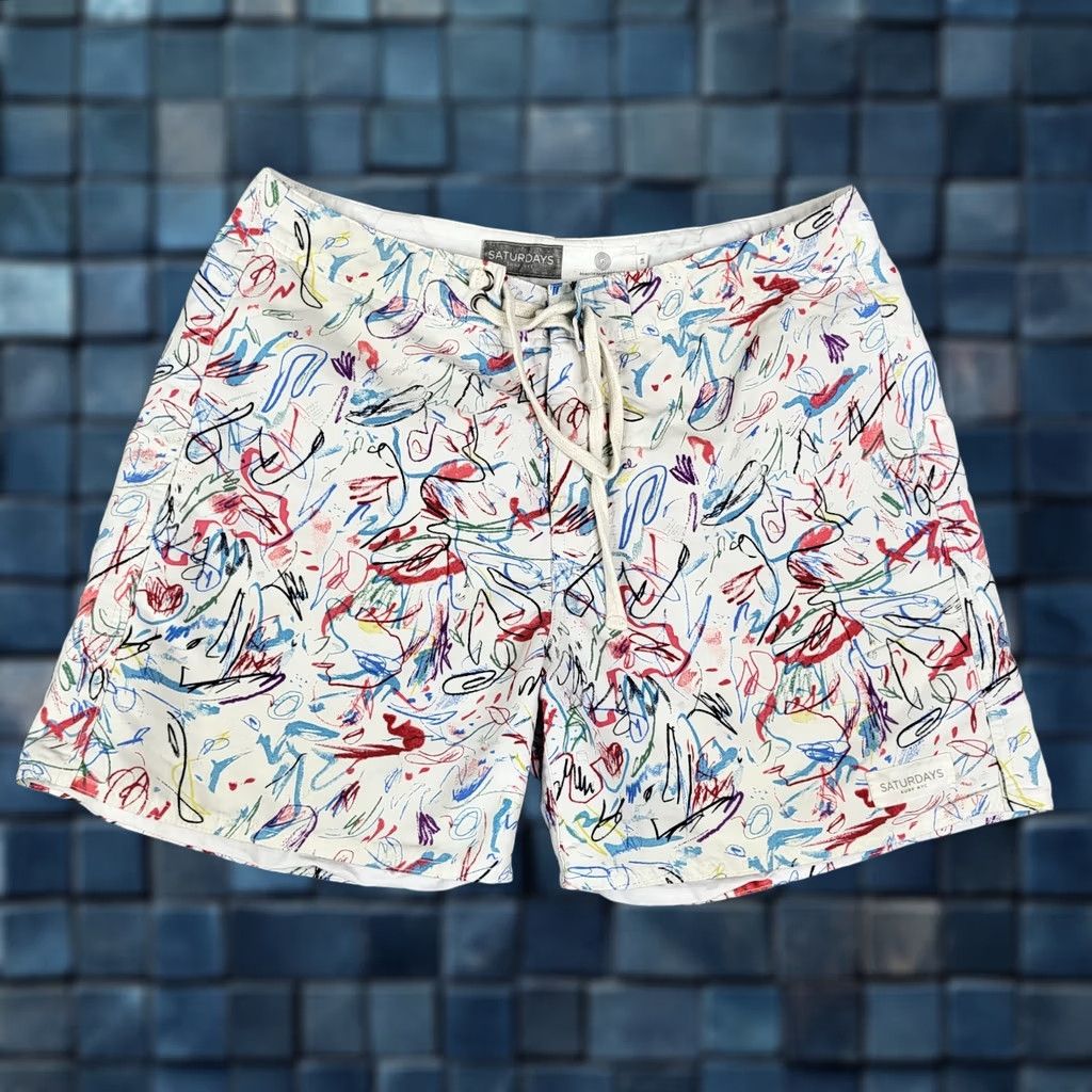 Saturdays NYC Saturdays NYC Gordon Harrison Hull Mens Outdoor Lined shorts Size 28 Multicolor Size US 28 / EU 44 - 1 Thumbnail