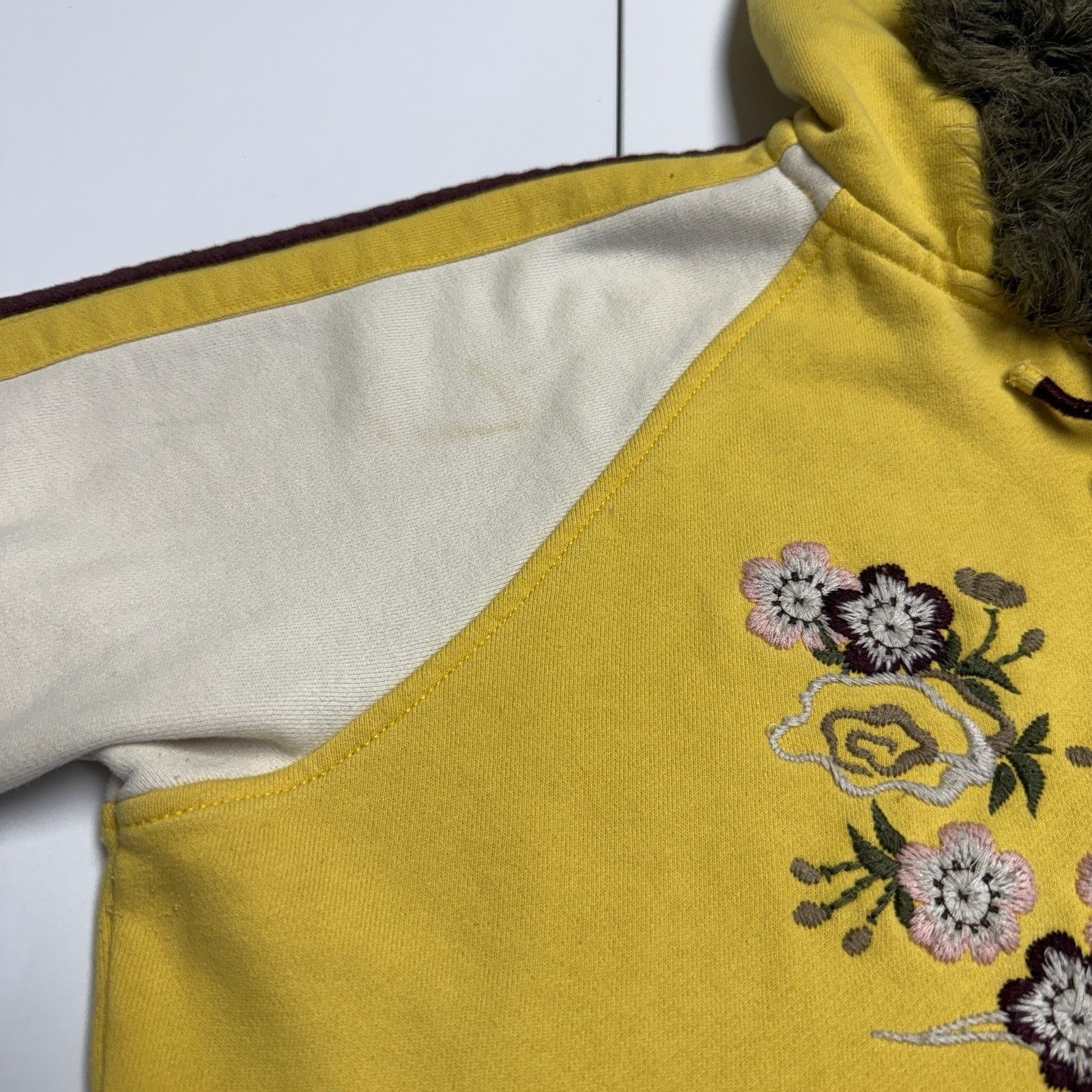 Lucky Brand Vintage Lucky Brand Womens Hoodie Japan Embroidered Souvenir Size L / US 10 / IT 46 - 4 Thumbnail