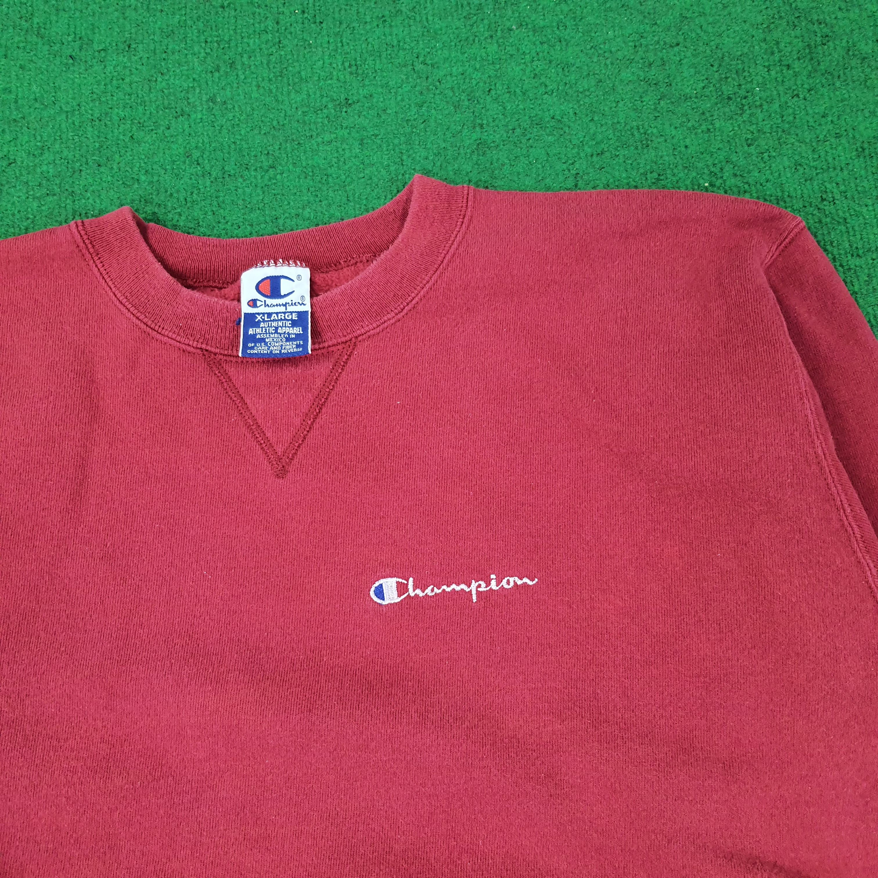 Champion Vintage Champion Small Embroidery logo Sweatshirt C248N12 Size US XL / EU 56 / 4 - 2 Thumbnail