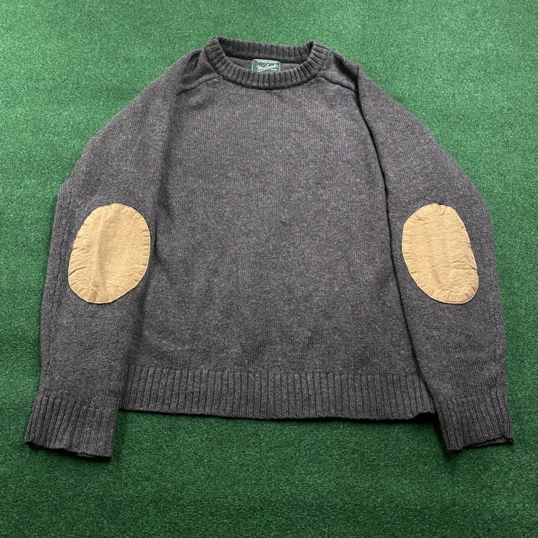 Vintage VINTAGE Woolrich Sweatshirt Mens XL Gray Wool 90S Graphic Print Crew Neck Pullover Size US XL / EU 56 / 4 - 2 Thumbnail