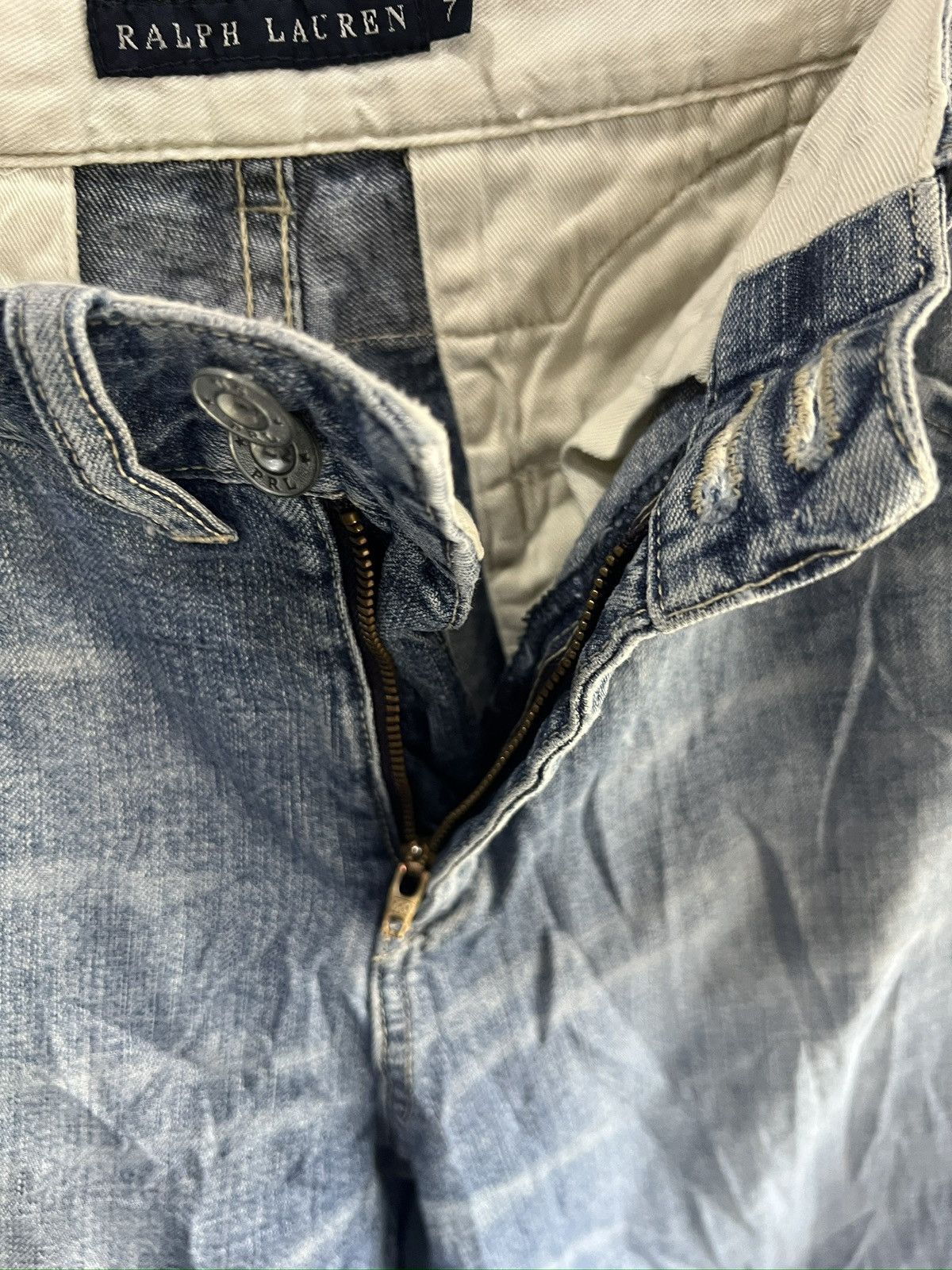Ralph Lauren 🔥Ralph Lauren Wide Leg Denim Size 28" / US 6 / IT 42 - 13 Thumbnail