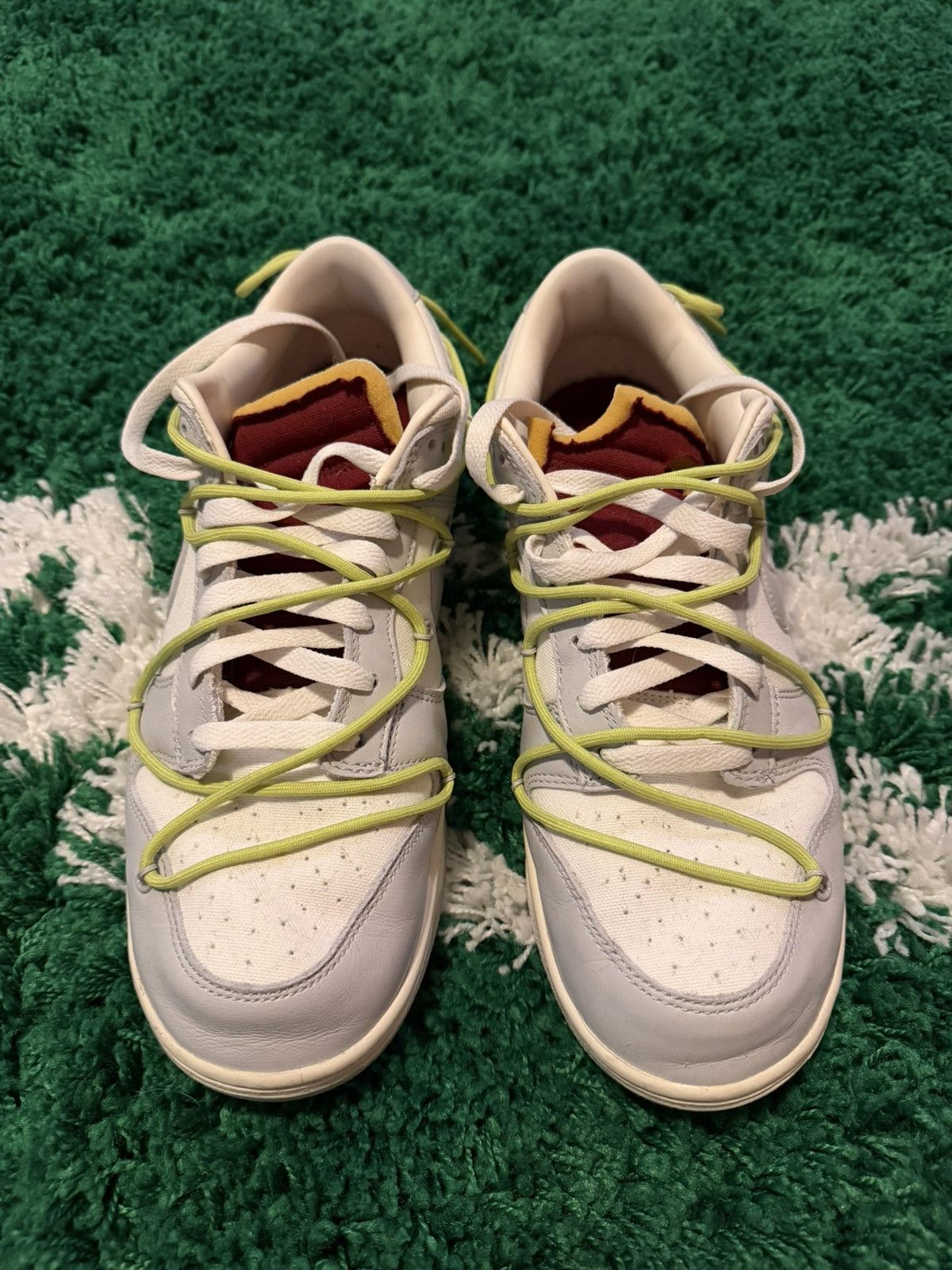 Nike × Off-White Nike x Off White Dunk Low Lot 08 Sz. 11 Size US 11 / EU 44 - 4 Thumbnail