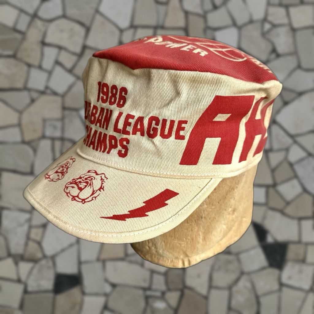 Vintage VINTAGE HaT Cap 1986 Artesia High School Bulldog Football hat Hat? Size ONE SIZE - 1 Thumbnail
