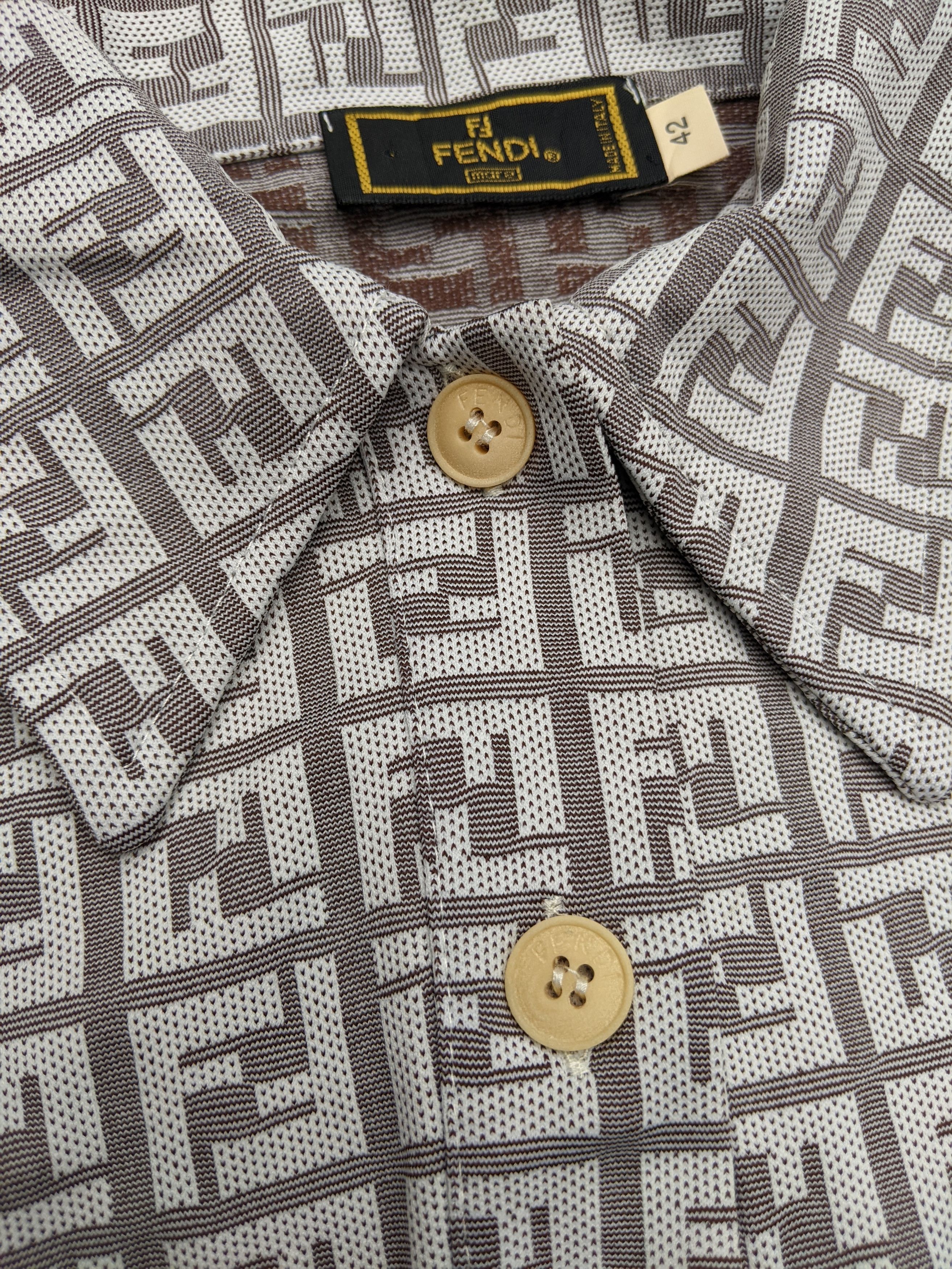 Fendi Fendi Monogram Polos Size M / US 6-8 / IT 42-44 - 4 Thumbnail