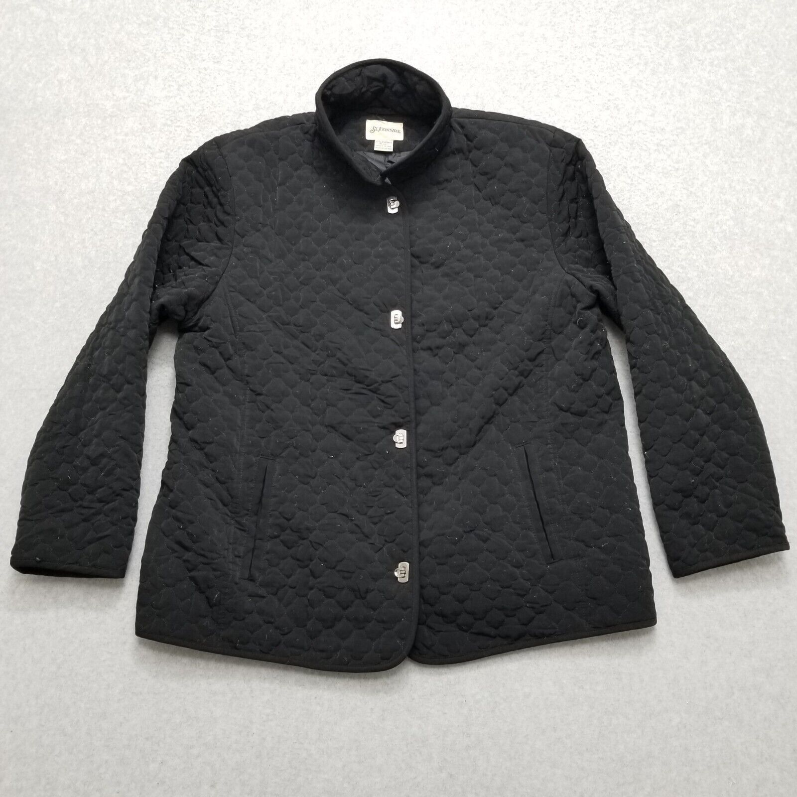 St. Johns Bay St Johns Bay Jacket Womens XL Black Size XL / US 12-14 / IT 48-50 - 1 Thumbnail