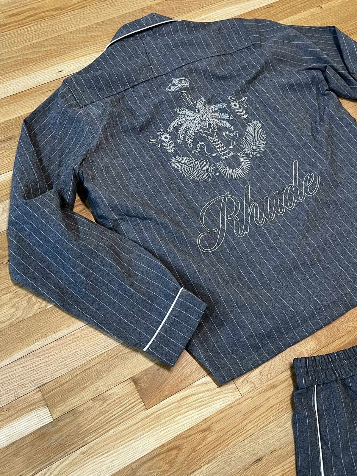 Rhude Rhude PJ long sleeve shirt (XL) & shorts (L) Size US XL / EU 56 / 4 - 3 Thumbnail