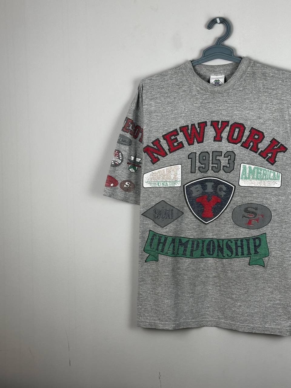 MLB 1992 MLB New York Yankees Rare Vintage T Shirt Size US L / EU 52-54 / 3 - 3 Thumbnail