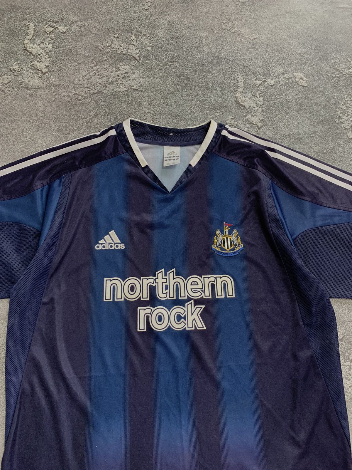 Vintage Adidas Newcastle United 2004/5 Away Soccer Football Jersey Size US L / EU 52-54 / 3 - 2 Thumbnail