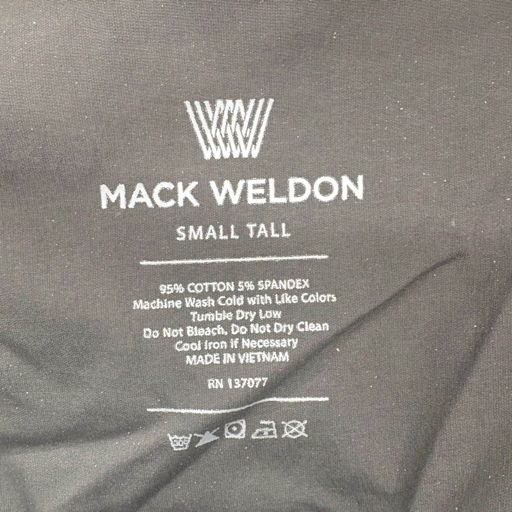 Vintage Mack Weldon Sweatpants Mens Small Tall Gray Stretch Tapered Everyday Jogger Pant Size US 29 - 4 Thumbnail