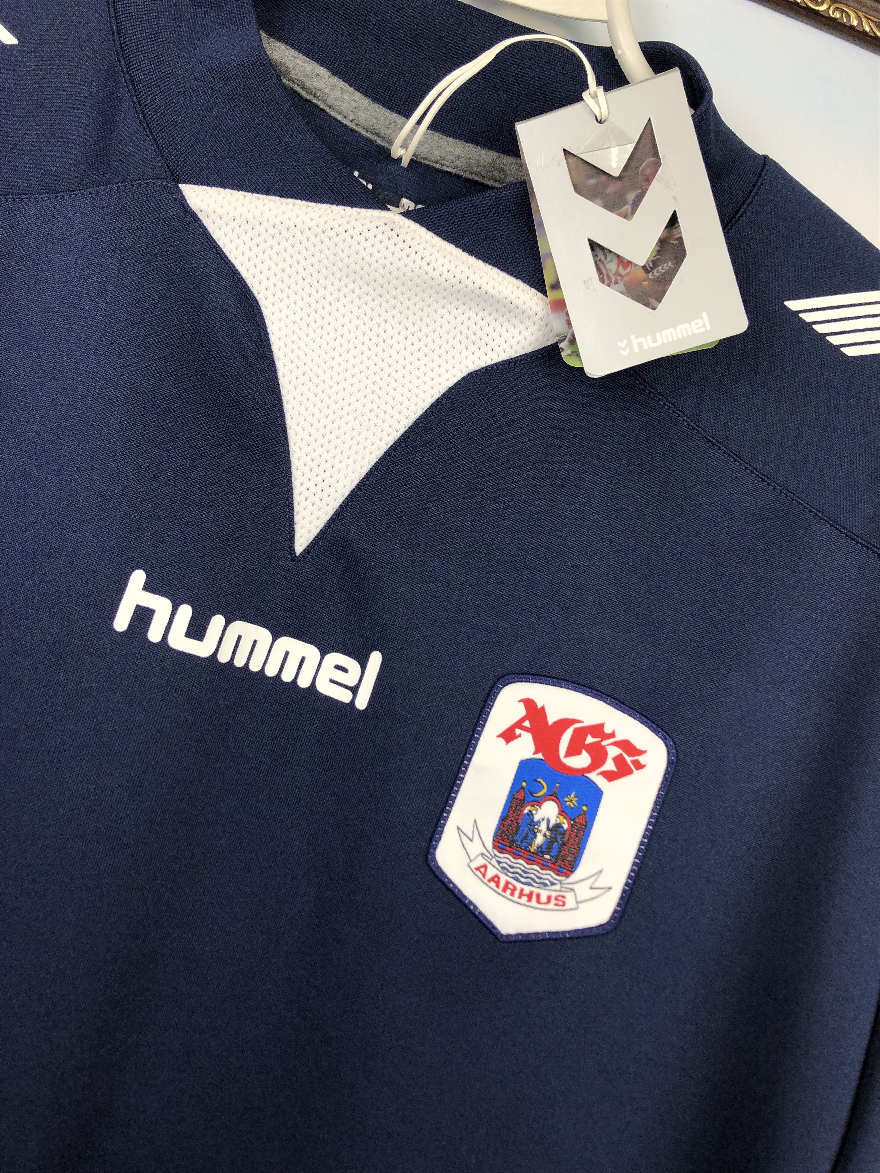 Hummel Hummel AGF Aarhus Football Sweatshirt Soccer Track Top Size US XL / EU 56 / 4 - 4 Thumbnail