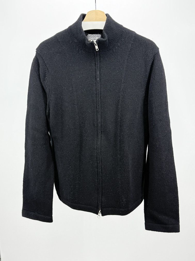 Yohji Yamamoto Pour Homme Zip Sweater Size US M / EU 48-50 / 2 - 1 Thumbnail