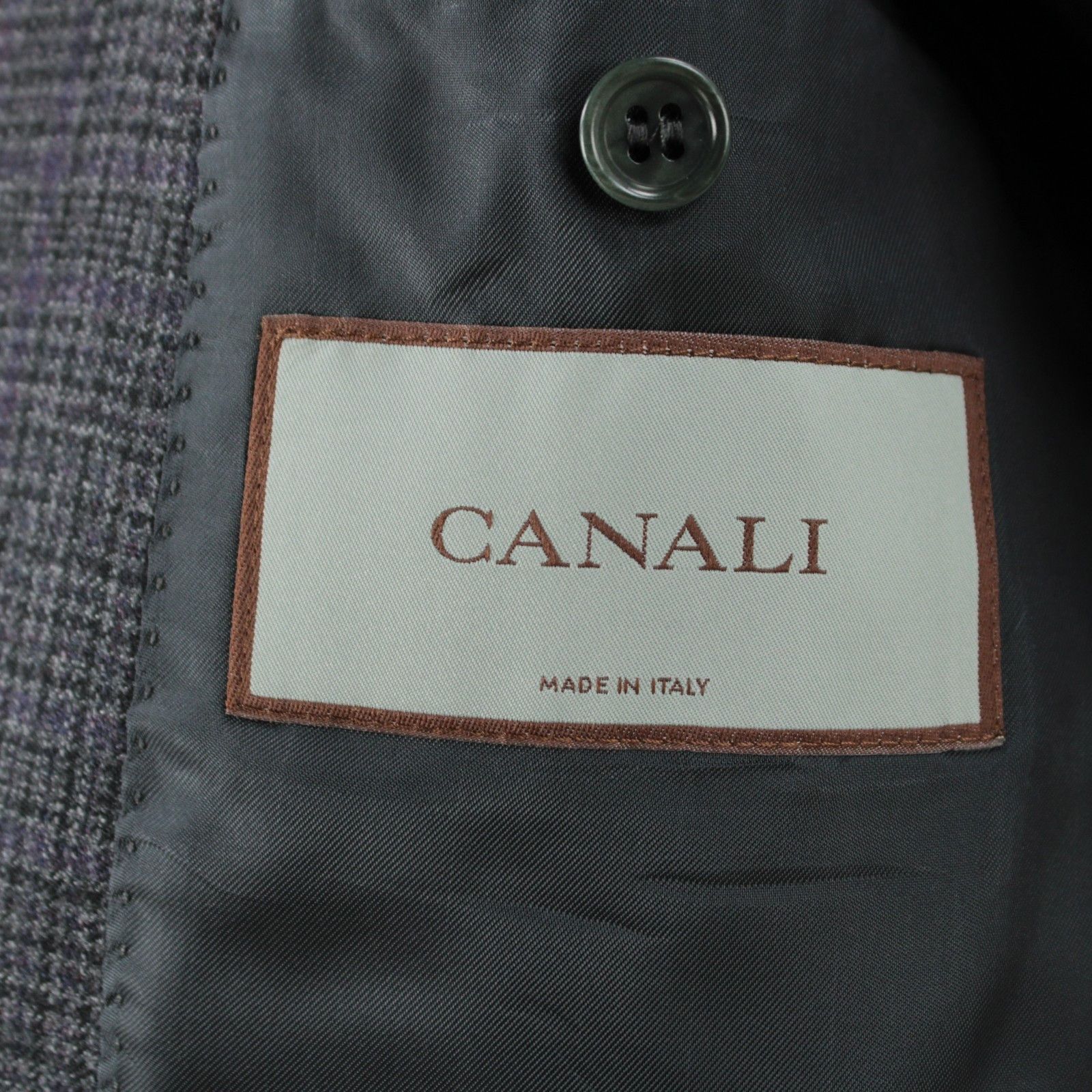 Canali Canali Sport Coat Size 42 Regular US in Gray Size 42R - 7 Thumbnail