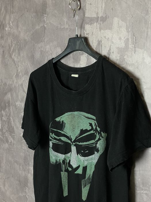 Rapper MF Doom Doppio Lato Grafica Magliette Sciolto Hip Hop Top Uomo - Foto 7