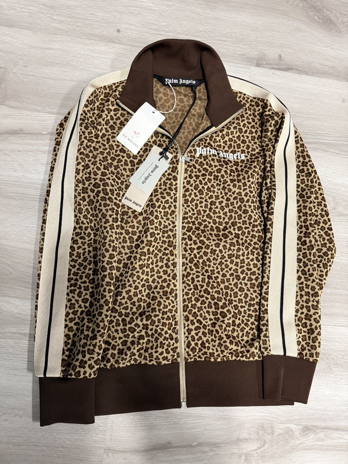 Palm Angels Palm Angels Cheetah Track Jacket Size US XL / EU 56 / 4 - 1 Thumbnail