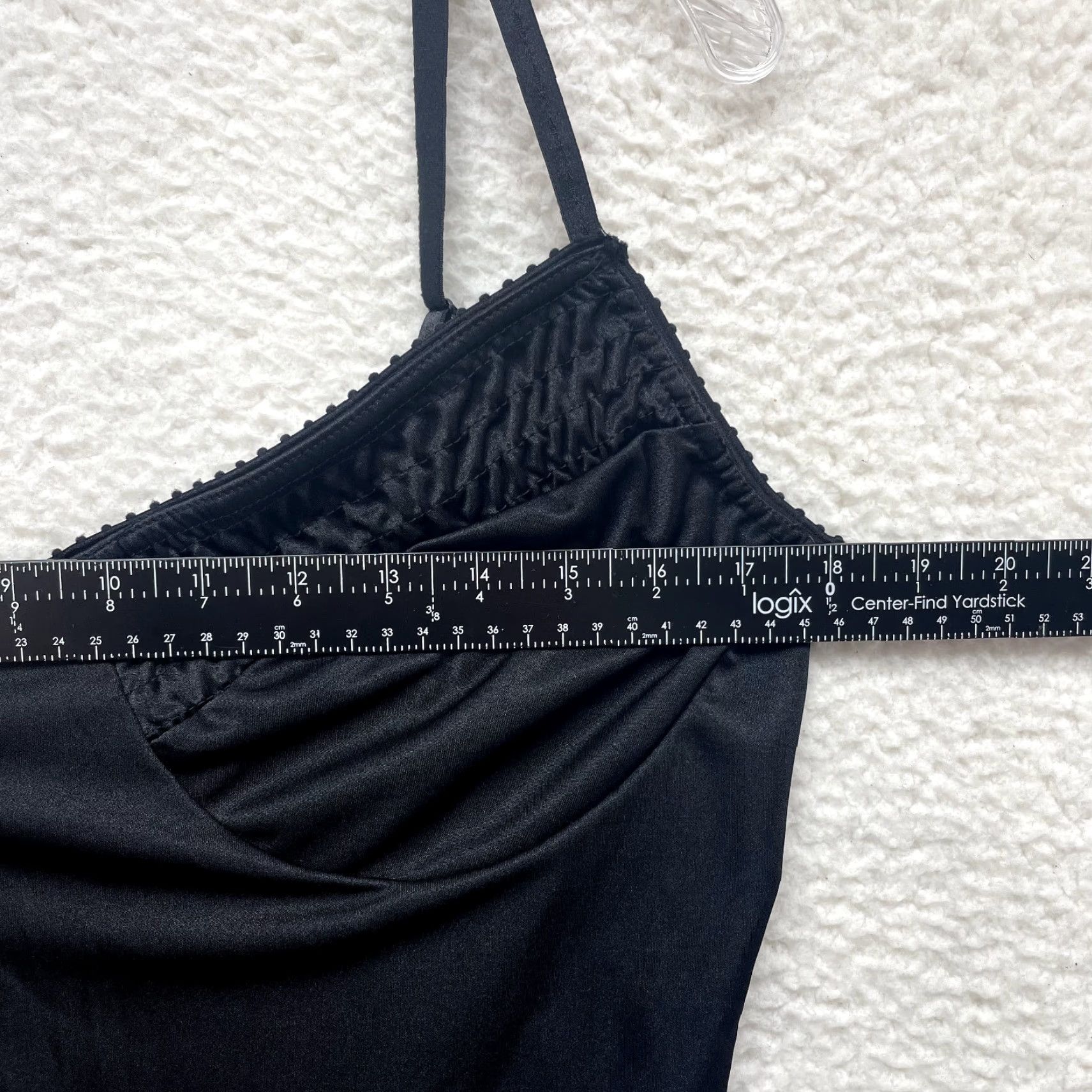 Vintage VINTAGE Y2K Camisole Tank Top 1X 2X Fairy Goth Grunge Whimsigoth Plus Size Dreamgirl Black Shirt Women Mens Size XL / US 12-14 / IT 48-50 - 5 Thumbnail