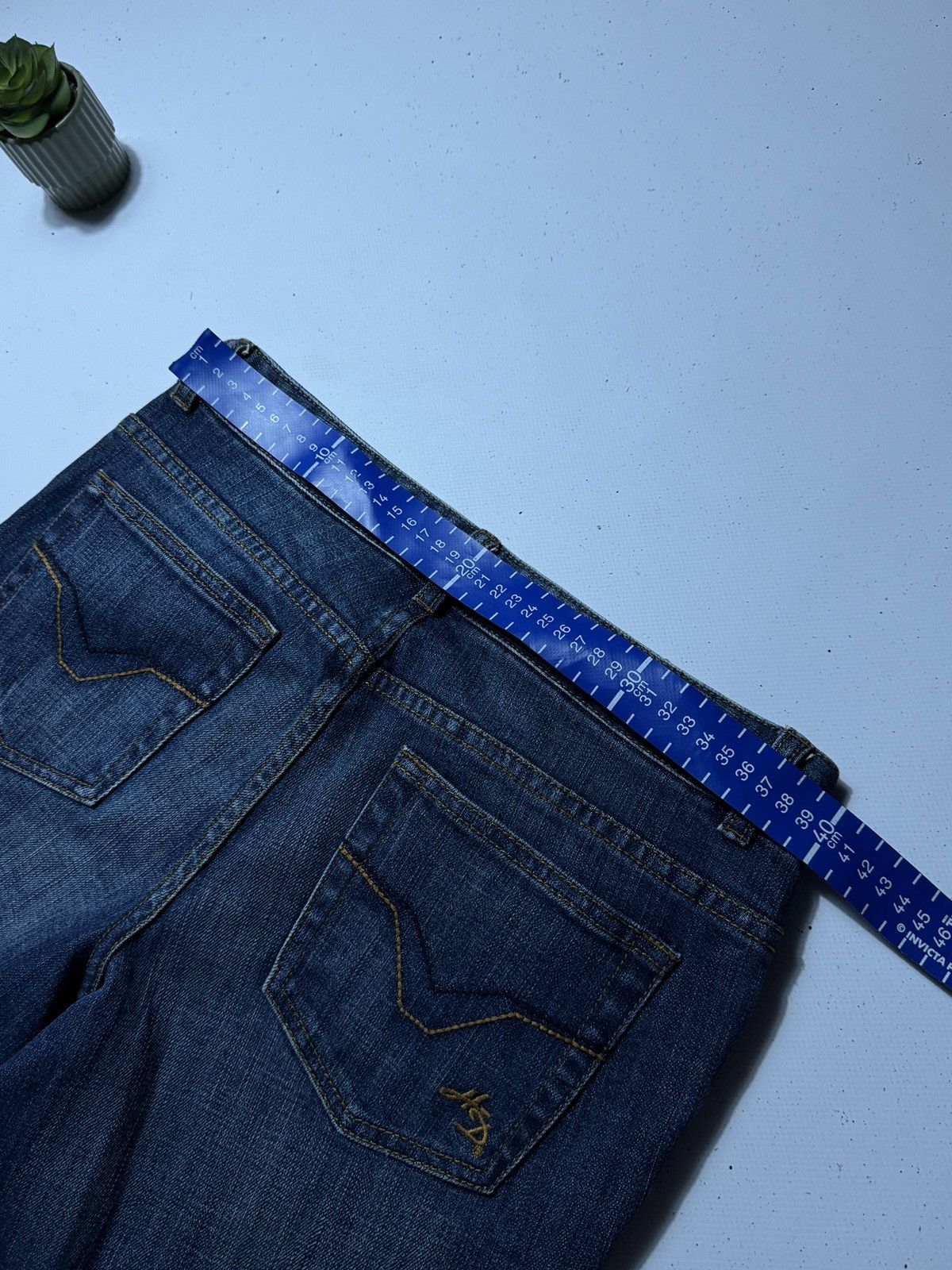 Harley Davidson Harley-Davidson Women’s Bootcut Jeans – Vintage Biker Size US 34 / EU 50 - 11 Thumbnail