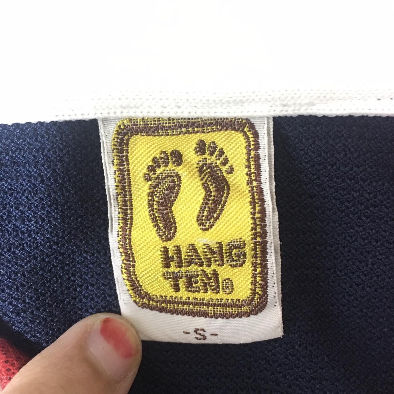 Hang Ten Vtg 80’ HANG TEN SURFING Hawaii Minimalist Polo Tee Shirt Size US S / EU 44-46 / 1 - 3 Thumbnail