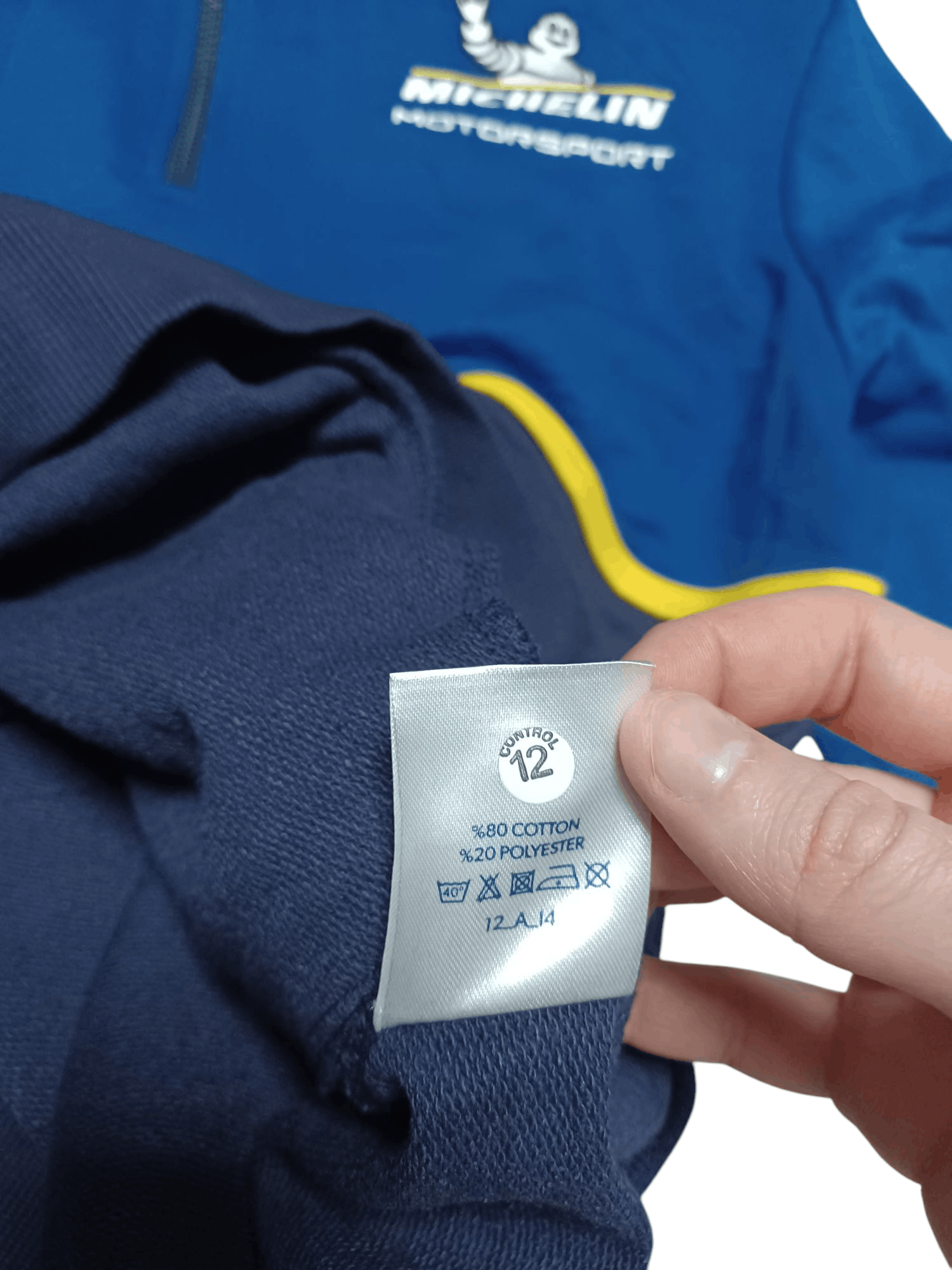 Other MICHELIN RACING VINTAGE EMBROIDERED LOGO1/3 ZIP SWEATSHIRT Size US XL / EU 56 / 4 - 8 Thumbnail