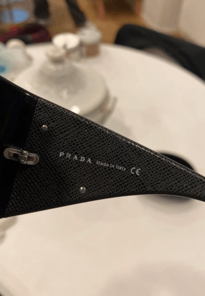 Prada PRADA Sunglasses SPR05H Wrap Shield Mask Symbole Sport Size ONE SIZE - 8 Thumbnail