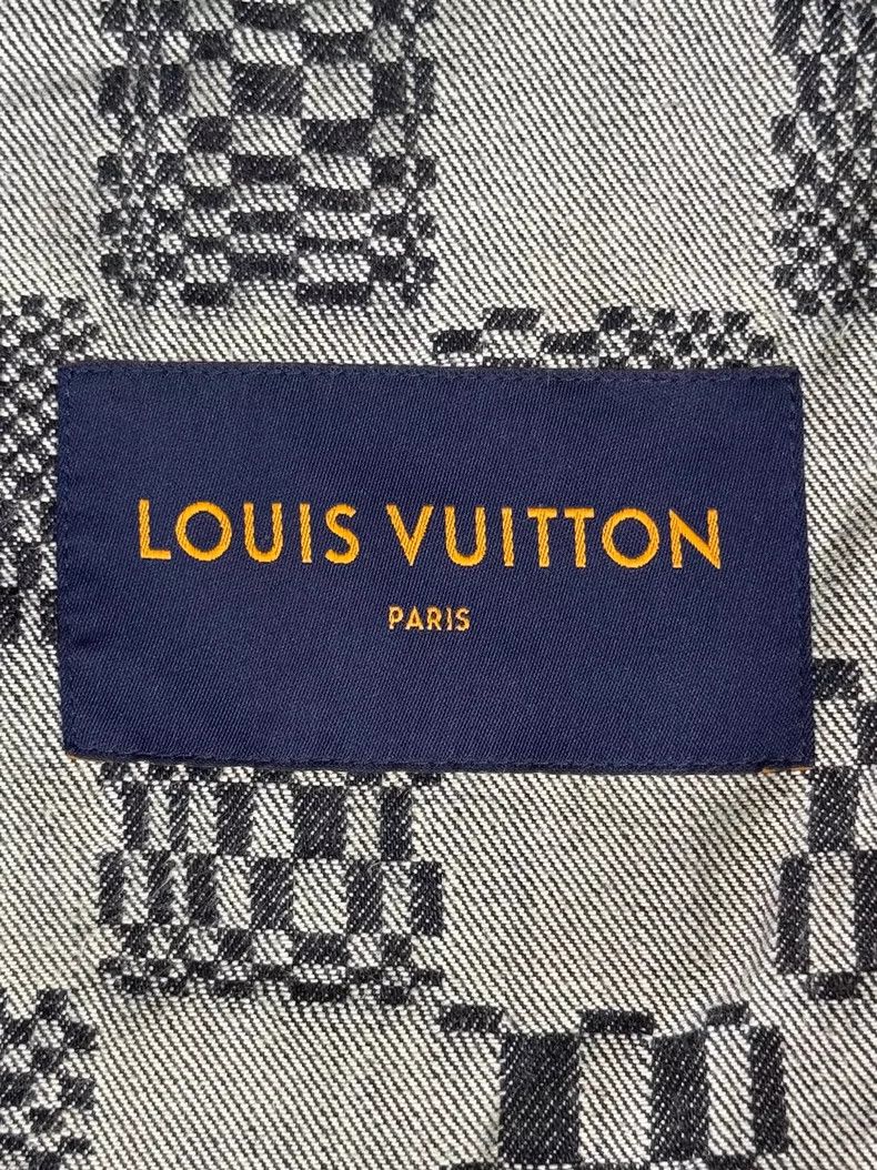 Louis Vuitton Louis Vuitton Checkerboard denim jacket Size US M / EU 48-50 / 2 - 9 Thumbnail
