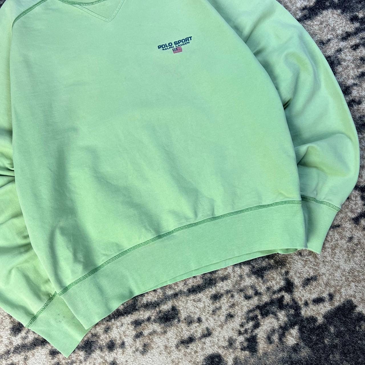 Polo Ralph Lauren Polo Sport Ralph Lauren Luxury Mini Logo Boxy Fit Sweatshirt Size US L / EU 52-54 / 3 - 3 Thumbnail
