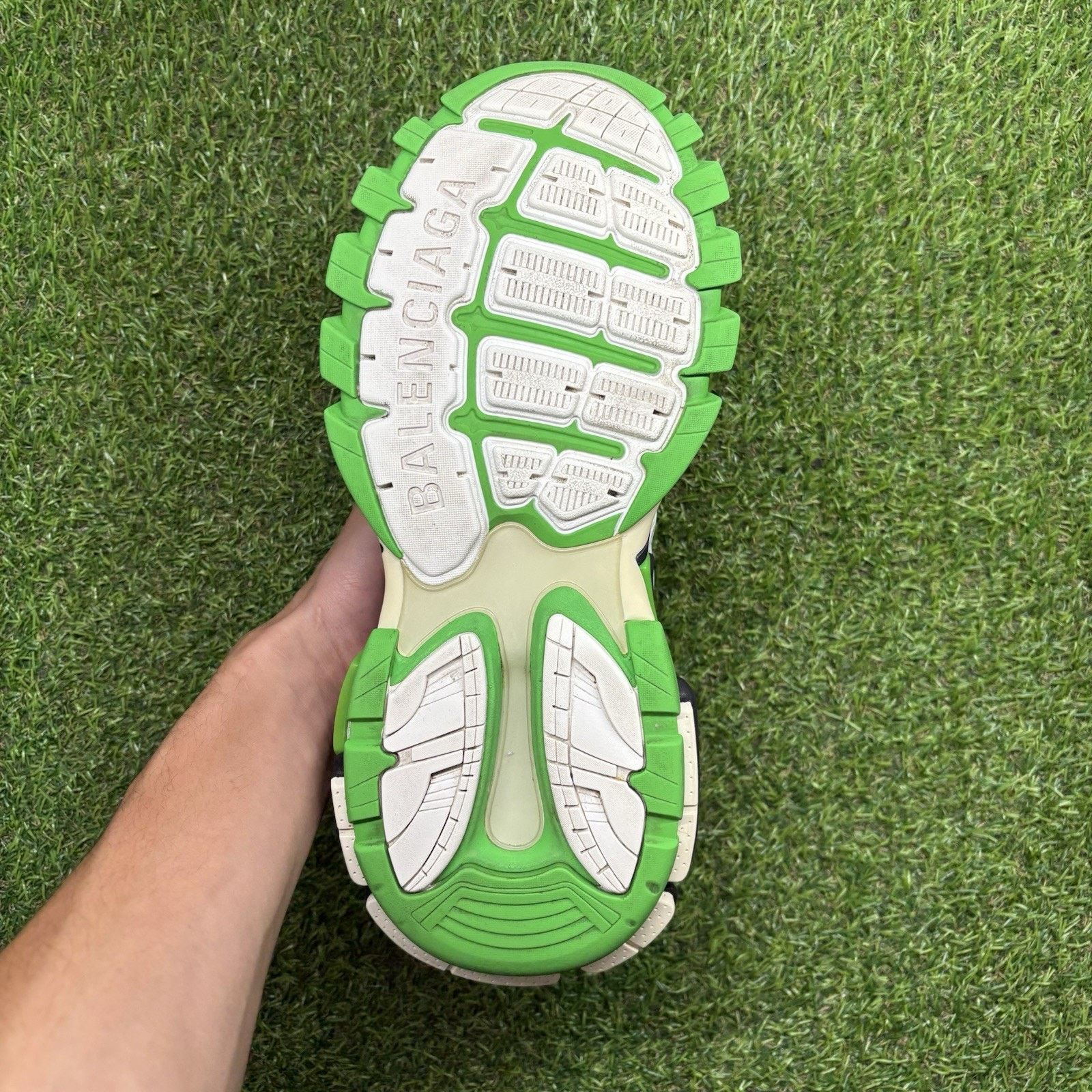 Balenciaga Balenciaga Track 2 Trainer ' White Green ' | GREAT COND! Size US 10 / EU 43 - 10 Thumbnail