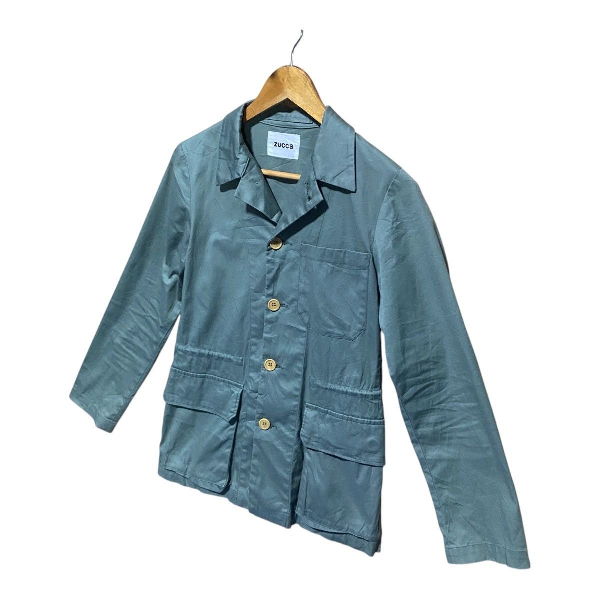 CABANE de ZUCCa × Issey Miyake × Zucca Zucca Military Shirt Jacket Size US S / EU 44-46 / 1 - 3 Thumbnail