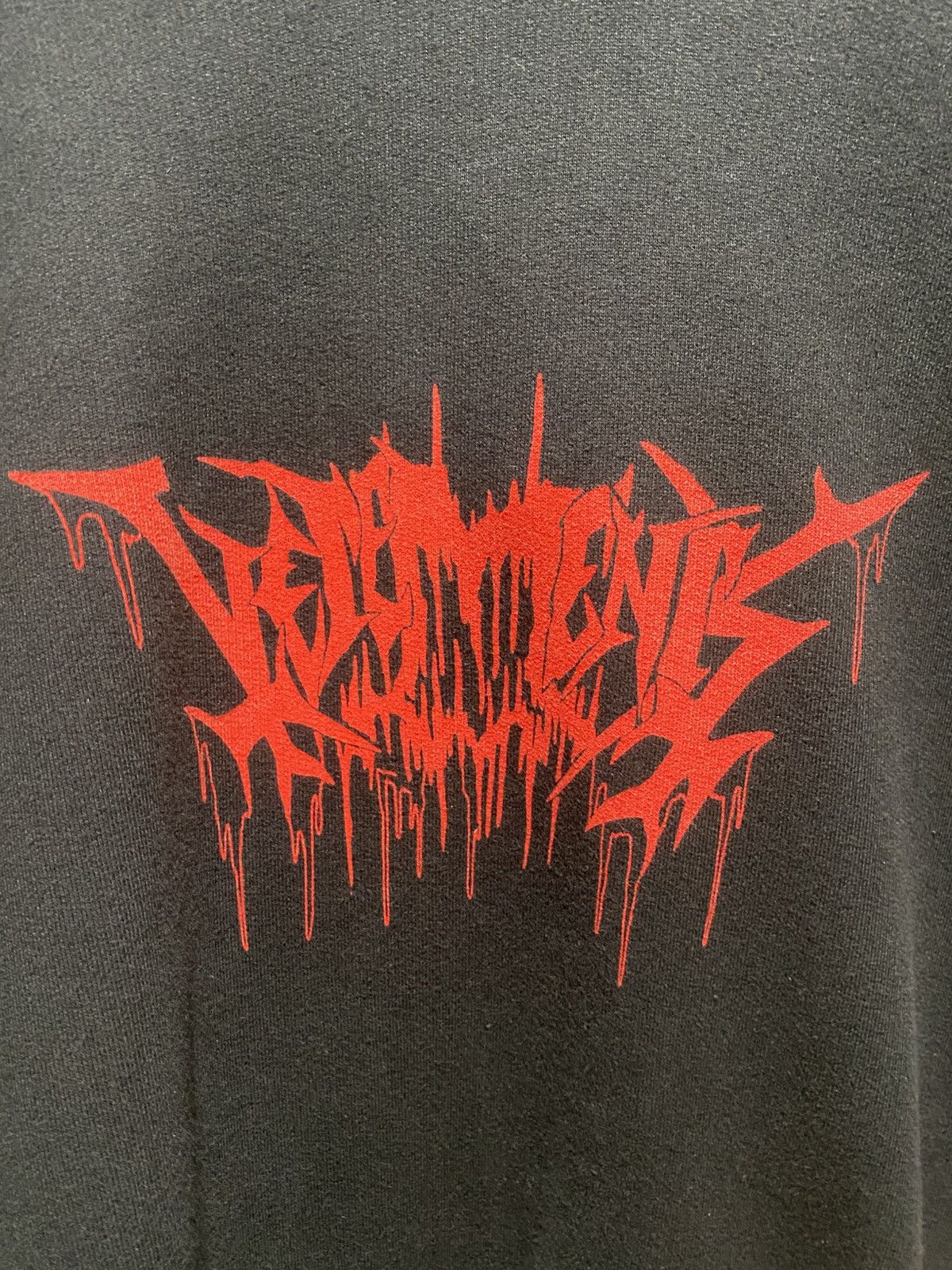Vetements Vetements FW18 Heavy Metal Tour Hoodie Size US M / EU 48-50 / 2 - 4 Thumbnail