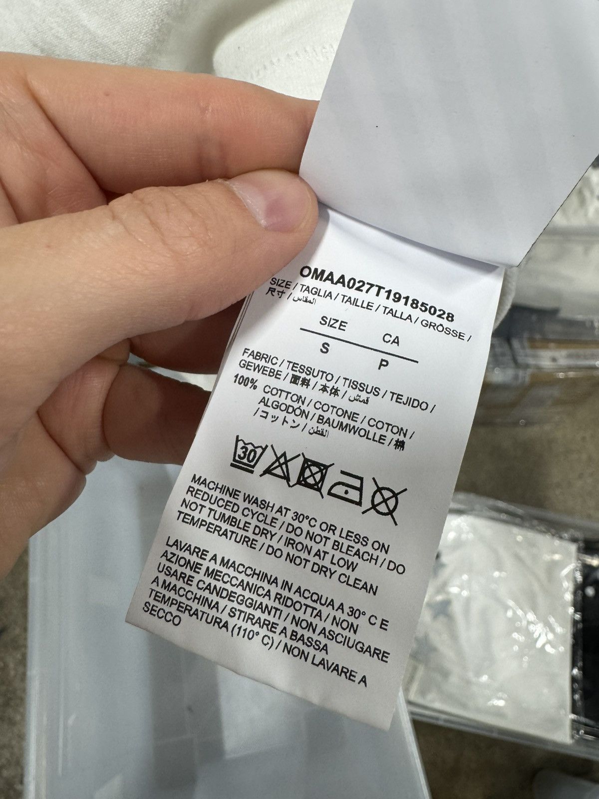 Off-White Off-White Store Exclusive Arrow T-Shirt NEW 500$ Size US S / EU 44-46 / 1 - 4 Thumbnail