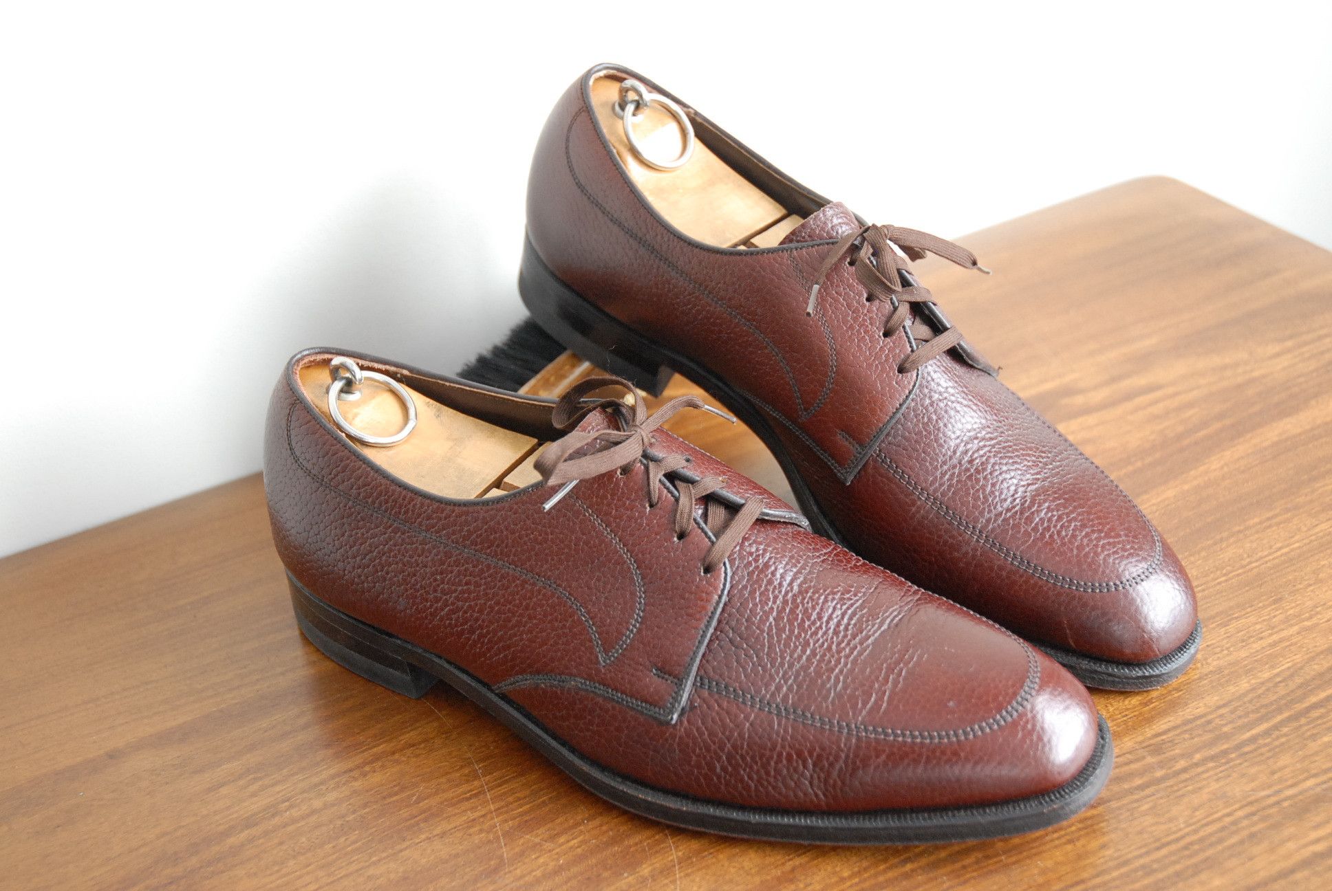 Florsheim Blue Window Pebble Grain Derby Size US 11 / EU 44 - 2 Thumbnail
