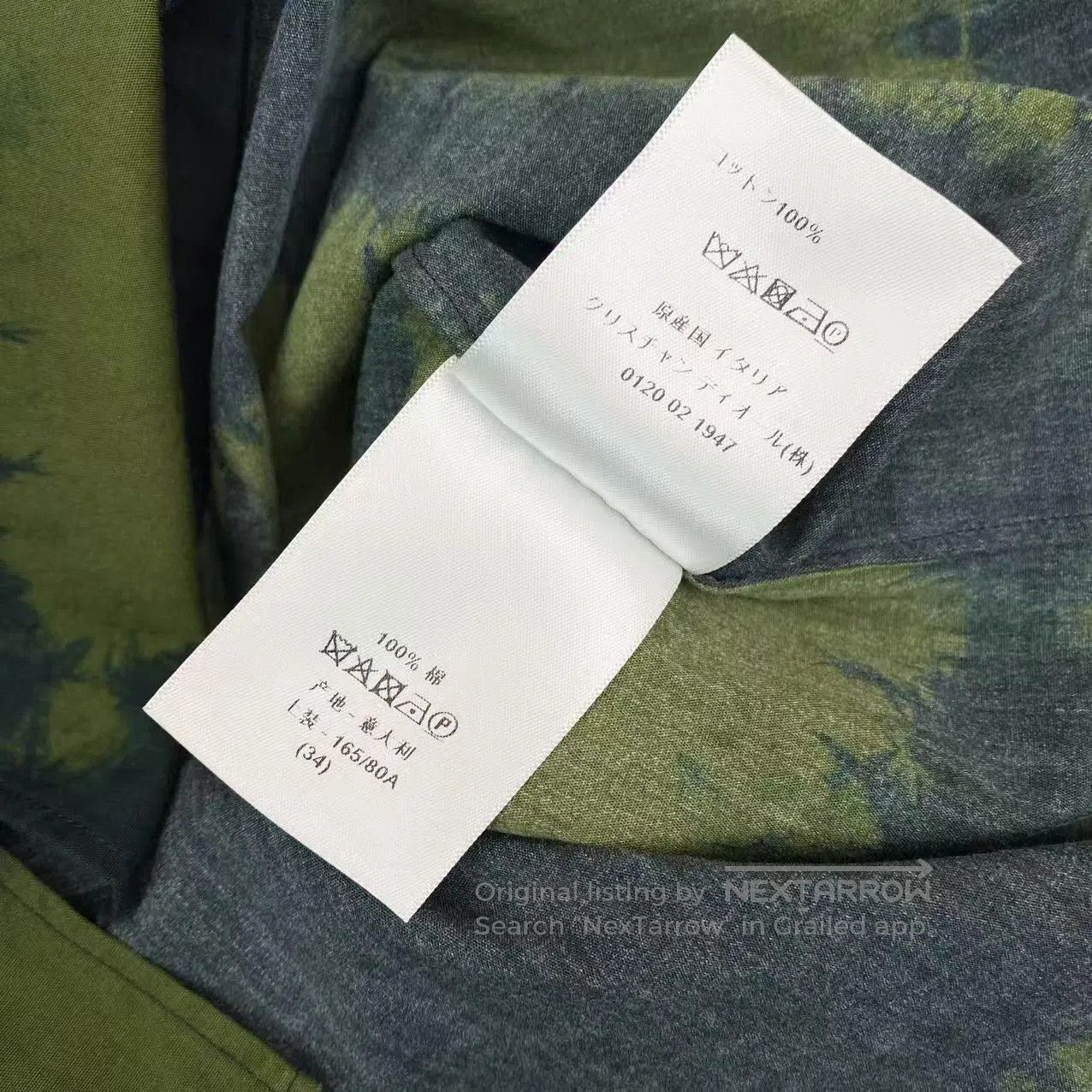 Dior Dior Color-blocked printed short-sleeved shirt| Size 4XL / US 24-26 - 5 Thumbnail
