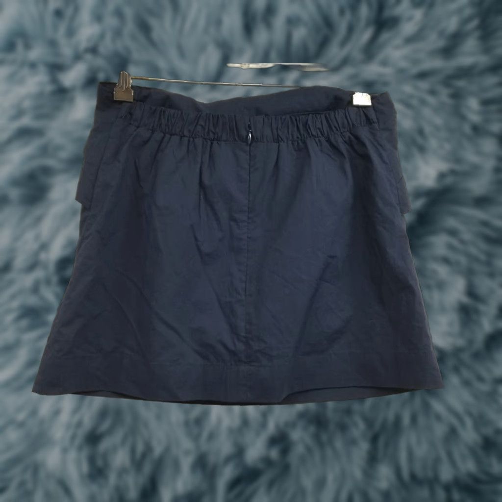 J.Crew J.CREW Womens Tub e Top Navy Blue Paper Rear Zipper Cotton Size 2 Size XS / US 0-2 / IT 36-38 - 1 Thumbnail