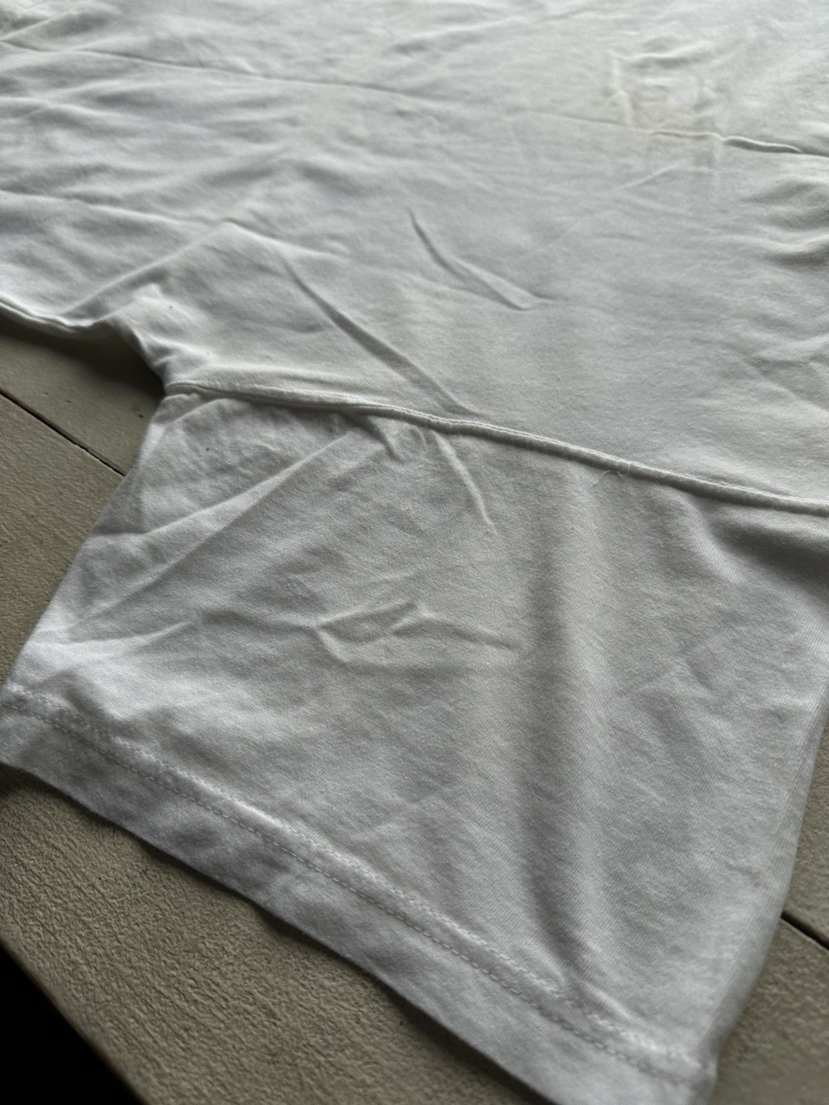 Vintage 🚨AMERICAN DREAM WHITE USA OVERPRINT T-SHIRT BIG LOGO Size US XL / EU 56 / 4 - 13 Thumbnail