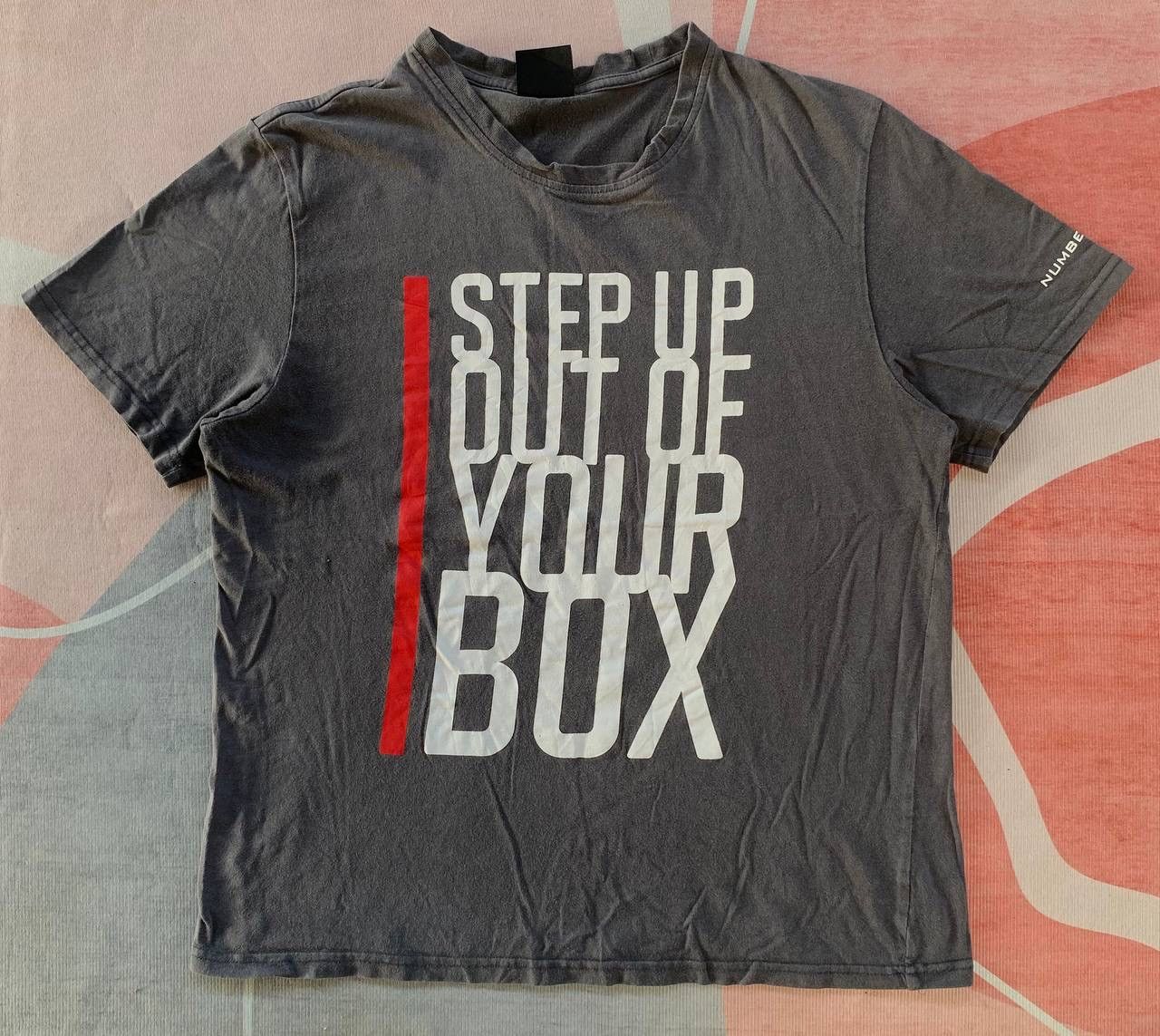 Number (N)ine Faded Number (N)ine X Marlboro ‘Step Up Out of Your Box’ Tee Size US M / EU 48-50 / 2 - 1 Thumbnail