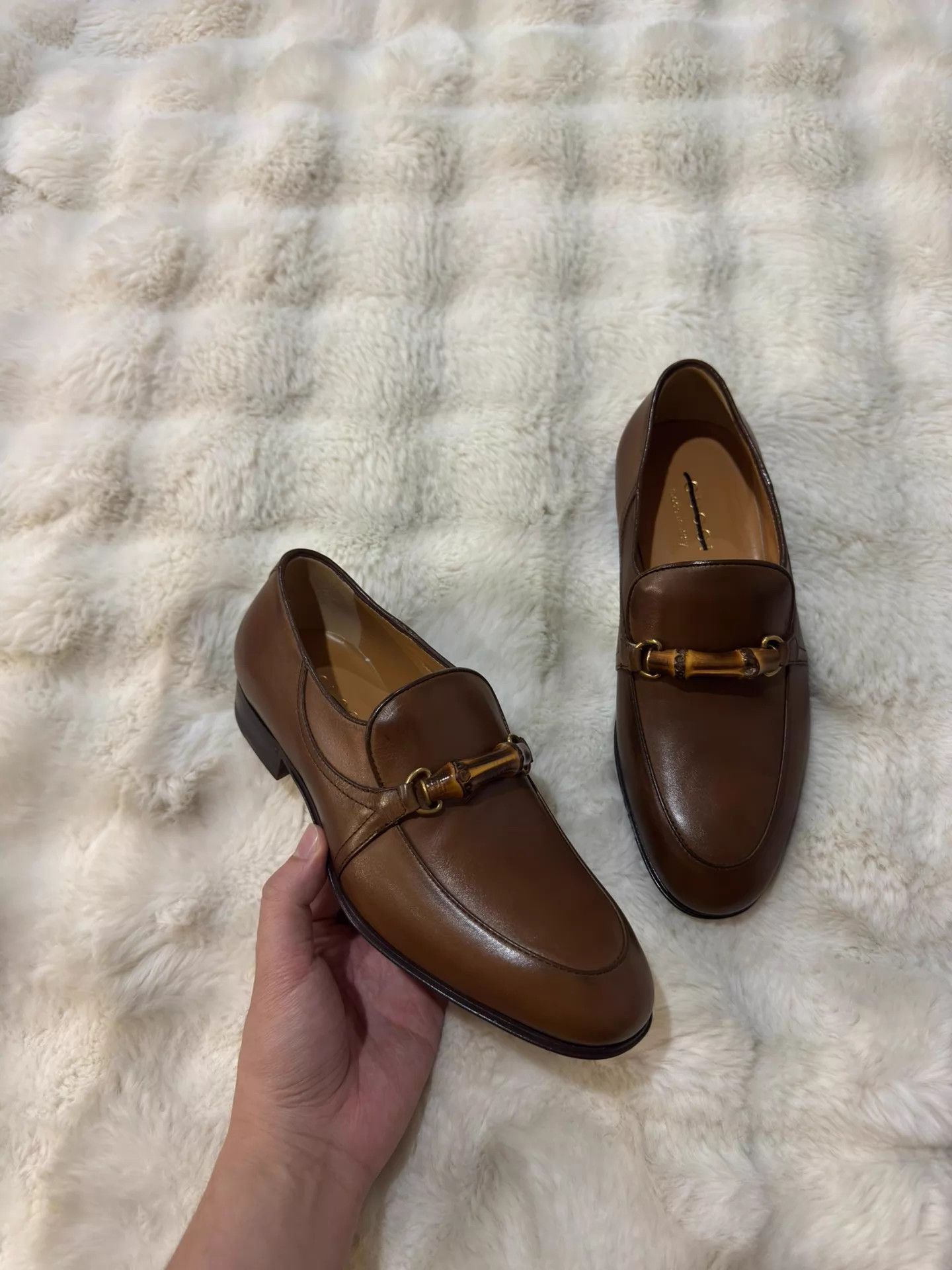 Gucci Gucci Bamboo Loafers 38.5 US4.5 New Box Dust Bag Size US 8 / IT 38 - 2 Thumbnail