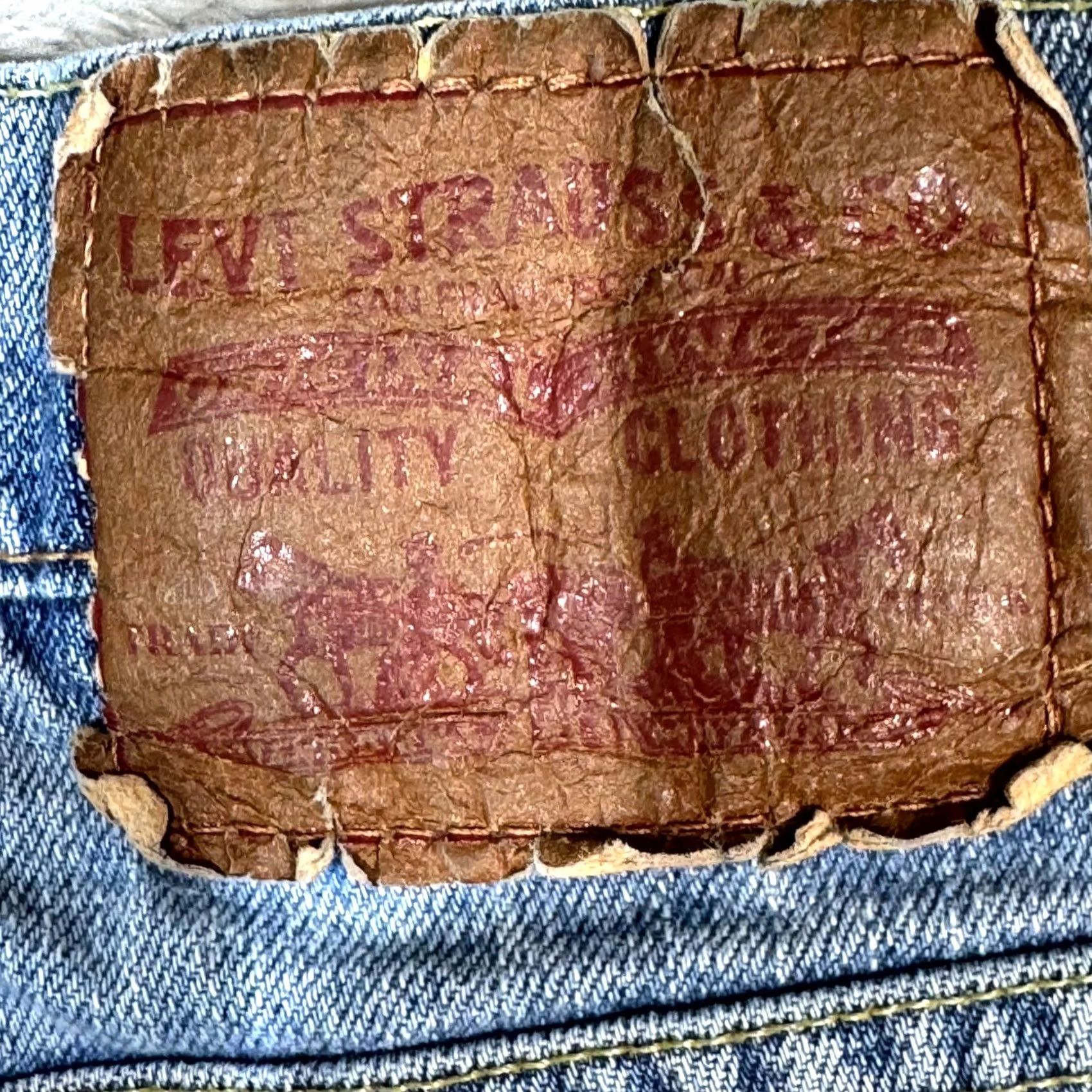 Levi's Levi’s 510 Jeans 32 x 30 Blue Denim Stretch Mid-Rise Super Skinny Leg Men Size US 32 / EU 48 - 4 Thumbnail