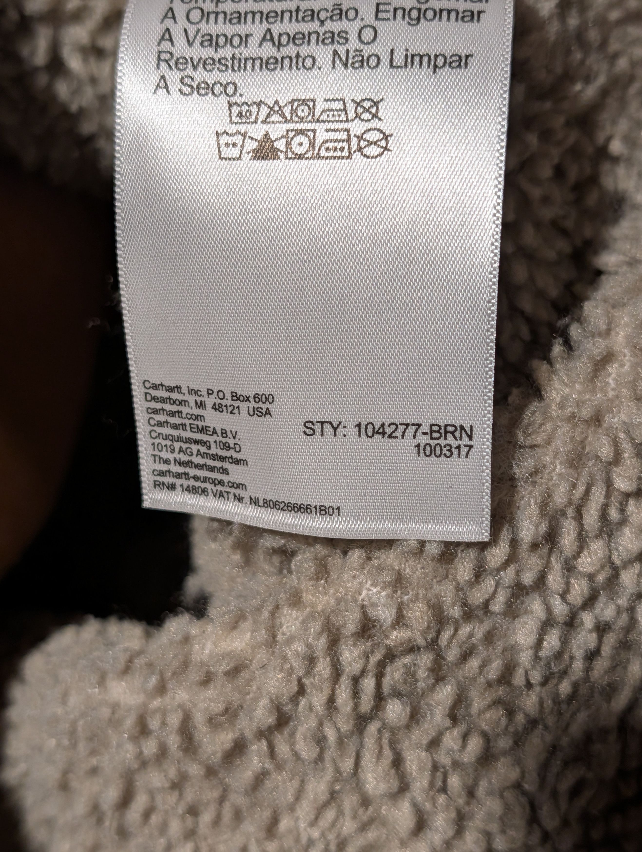 Carhartt Carhartt Vest Mens Duck Sherpa Lined Loose Outdoor OV4277-M Size US XXL / EU 58 / 5 - 5 Thumbnail