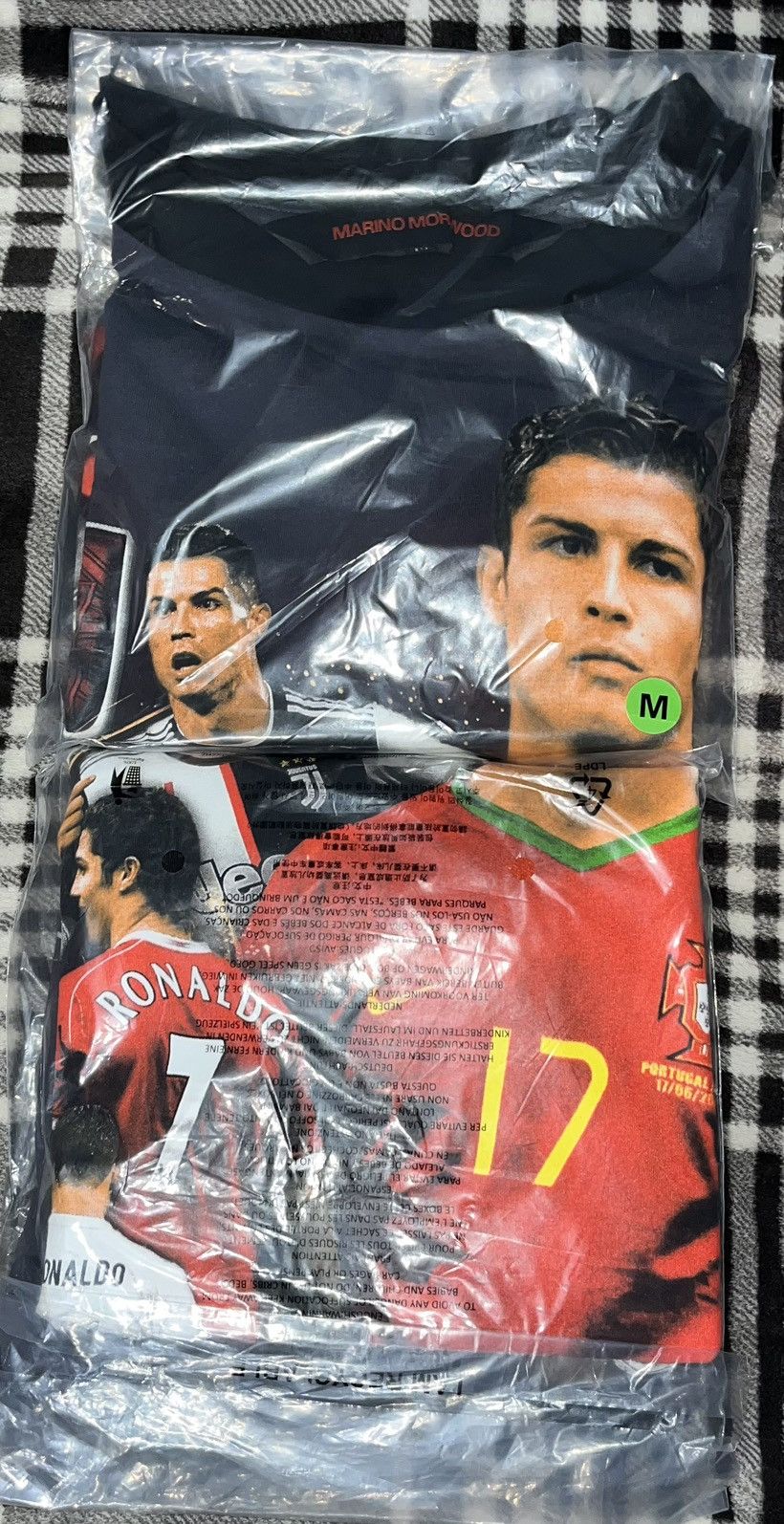 Marino Morwood FINAL DROP Marino Morwood Cristiano Ronaldo L/S T-Shirt SZ L Size US L / EU 52-54 / 3 - 5 Thumbnail