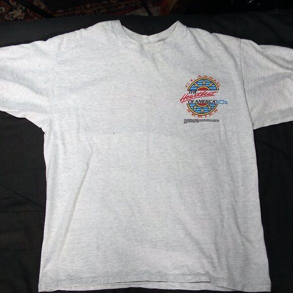 Chevrolet × Vintage Vintage Chevrolet Classic 55 Stayin Alive Neon T-Shirt Size US XL / EU 56 / 4 - 2 Thumbnail