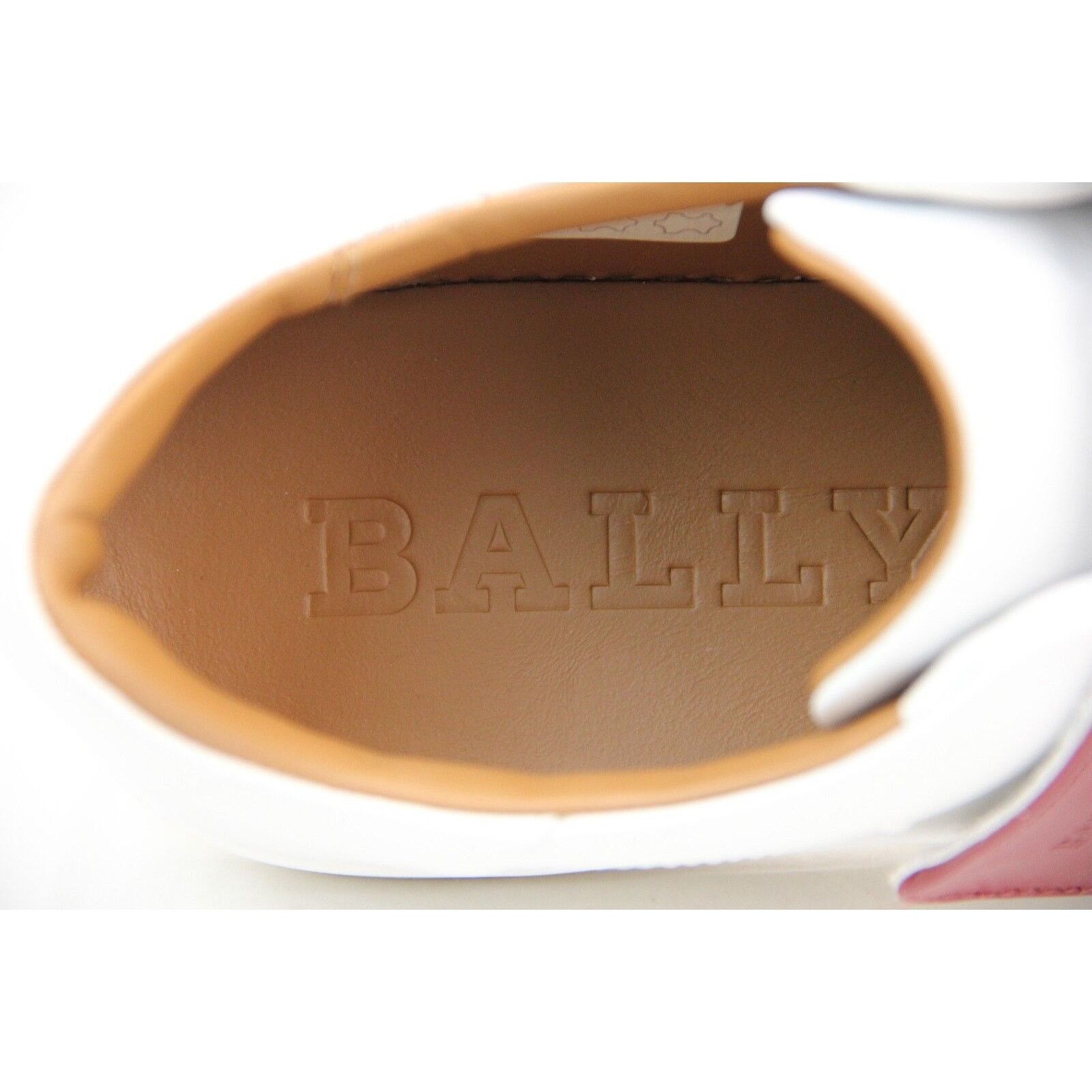 Bally WILLET WHITE RED LEATHER LOGO SWISS SNEAKERS 12 US 45 ITALY Size US 12 / EU 45 - 10 Thumbnail