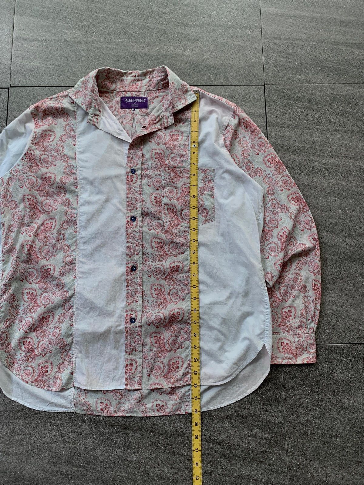 Nepenthes FREE TAX! Patchworked Paisley Ls Shirts Size US M / EU 48-50 / 2 - 10 Thumbnail