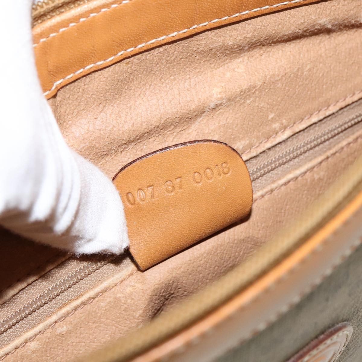 Gucci GUCCI Micro GG Canvas Shoulder Bag Beige Gold 007 87 007 87 Size ONE SIZE - 21 Thumbnail