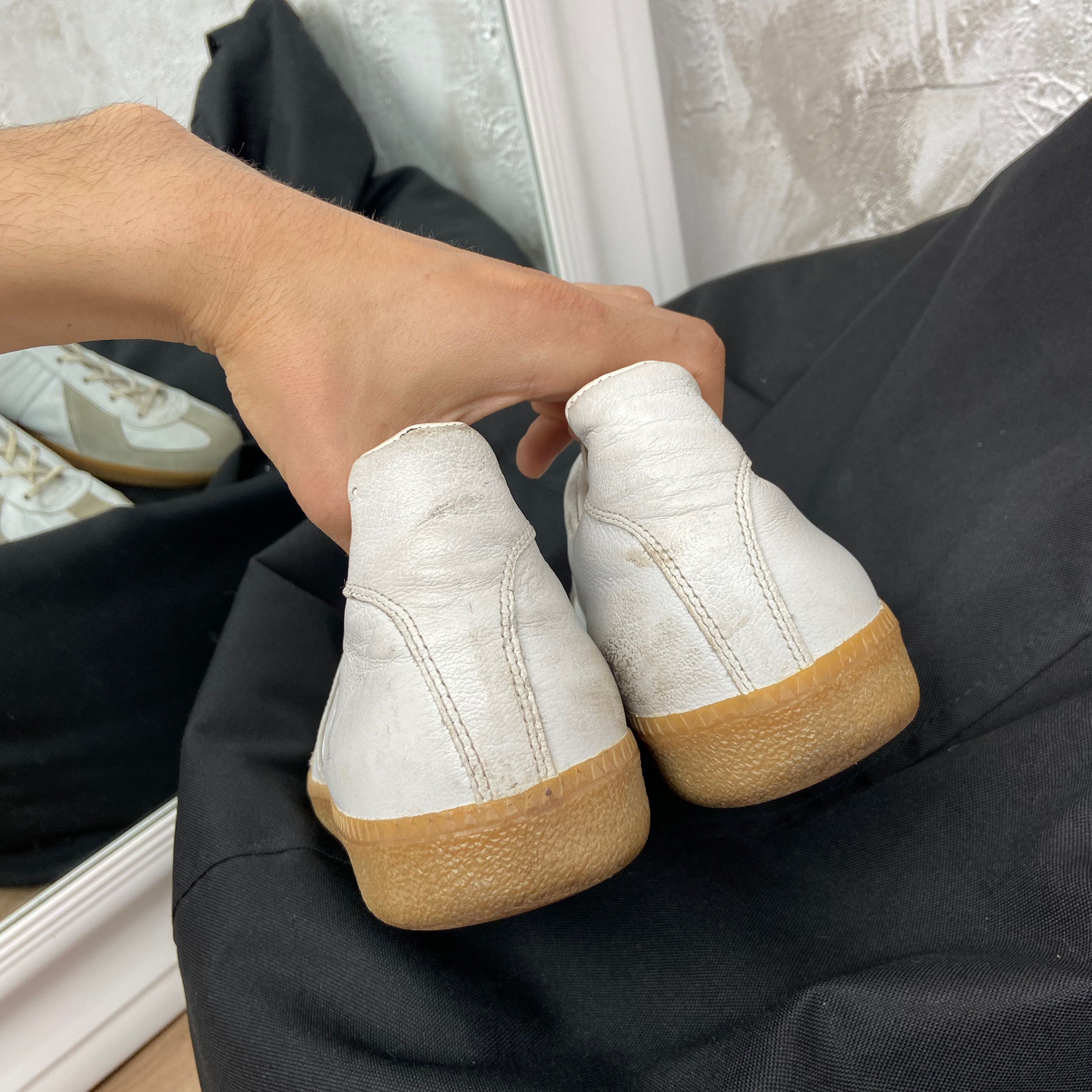 Other 1987 VINTAGE BW-SPORT GAT WHITE LEATHER SNEAKERS - 5027 Size US 9 / EU 42 - 5 Thumbnail