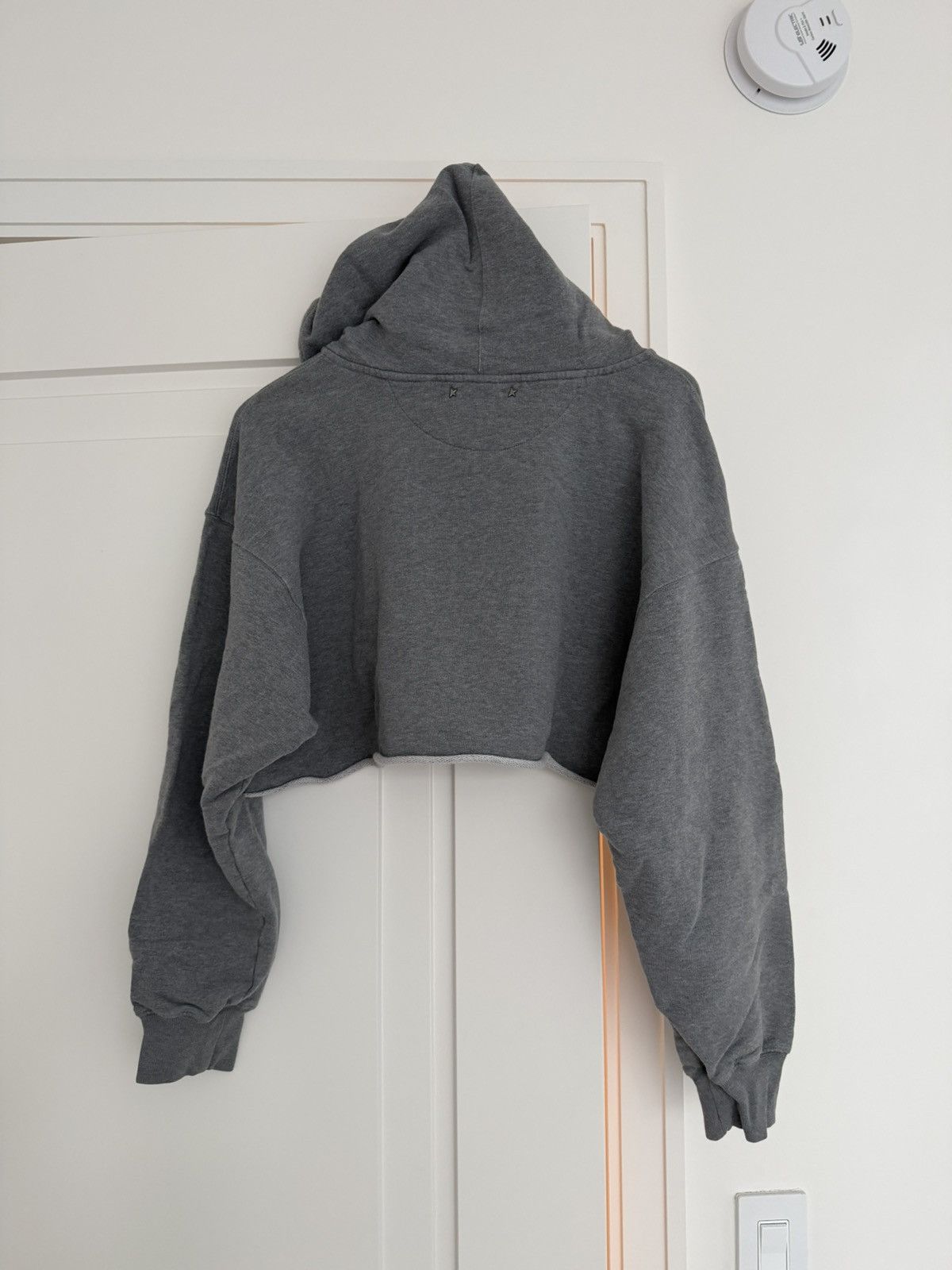 Golden Goose Golden Goose Logo Print Cropped Hoodie Size M Size M / US 6-8 / IT 42-44 - 5 Thumbnail