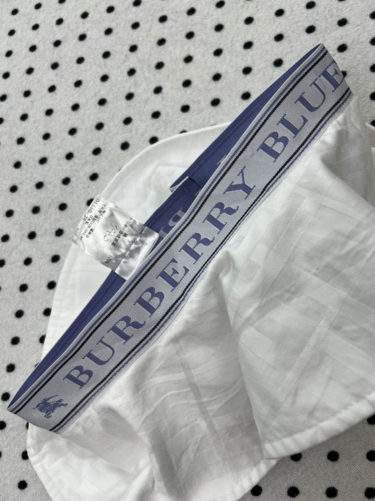 Burberry Burberry Blue Label Shadow Check Bucket Hat Size ONE SIZE - 7 Thumbnail
