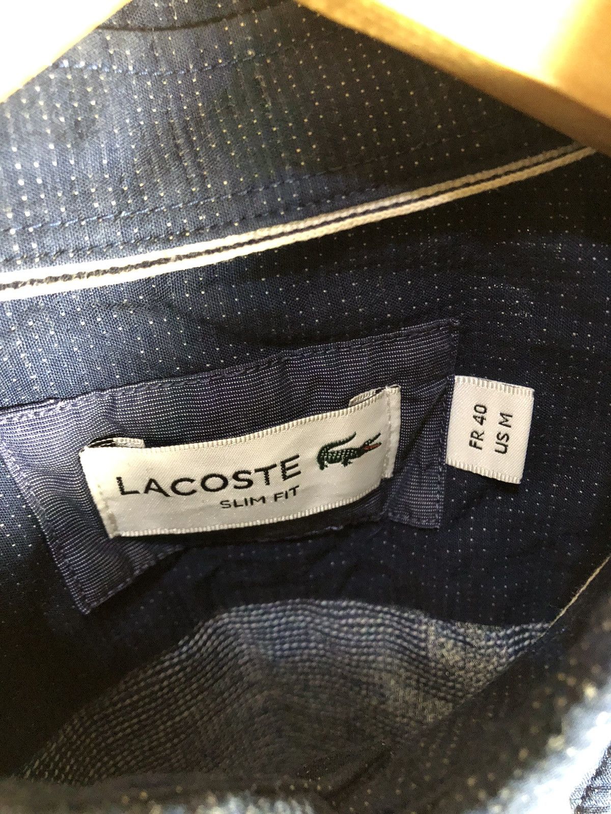 Lacoste VERY RARE LACOSTE CLASSIC DESIGNER SHIRT LONG SLEEVE LUXURY Size US M / EU 48-50 / 2 - 4 Thumbnail